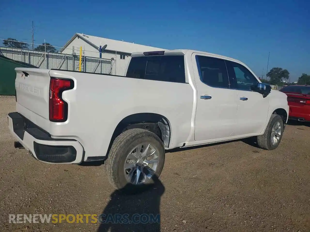 3 Photograph of a damaged car 1GCUYGEDXMZ288240 CHEVROLET SILVERADO 2021