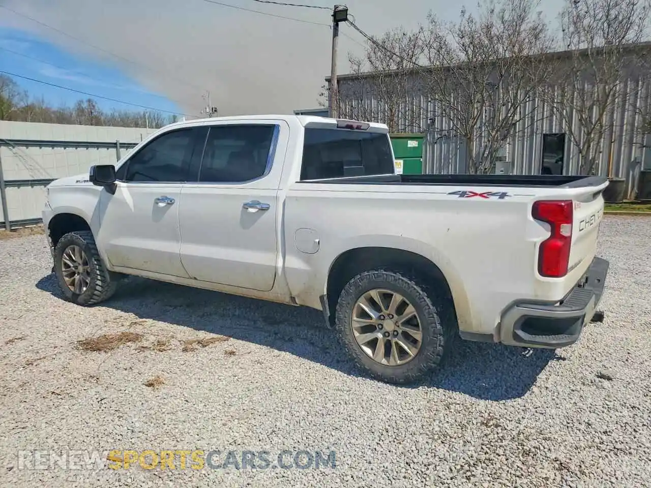2 Photograph of a damaged car 1GCUYGEL9MZ103456 CHEVROLET SILVERADO 2021