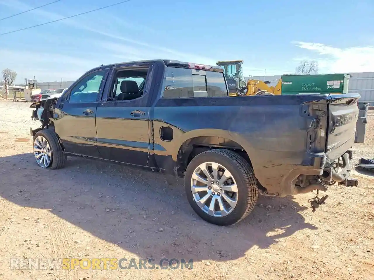 2 Photograph of a damaged car 1GCUYHEL0MZ299986 CHEVROLET SILVERADO 2021