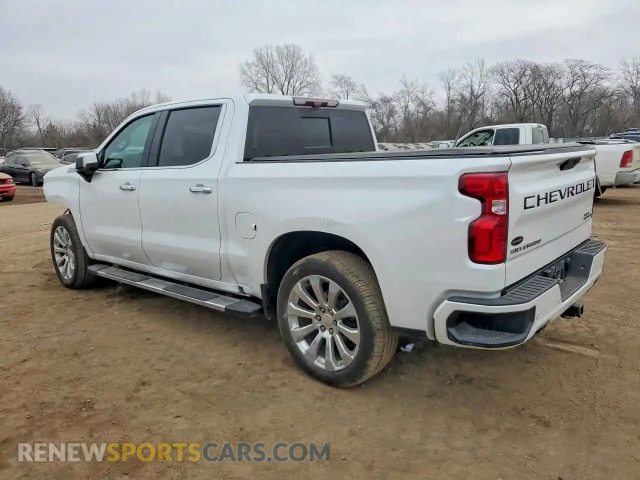 2 Photograph of a damaged car 1GCUYHEL4MZ353399 CHEVROLET SILVERADO 2021