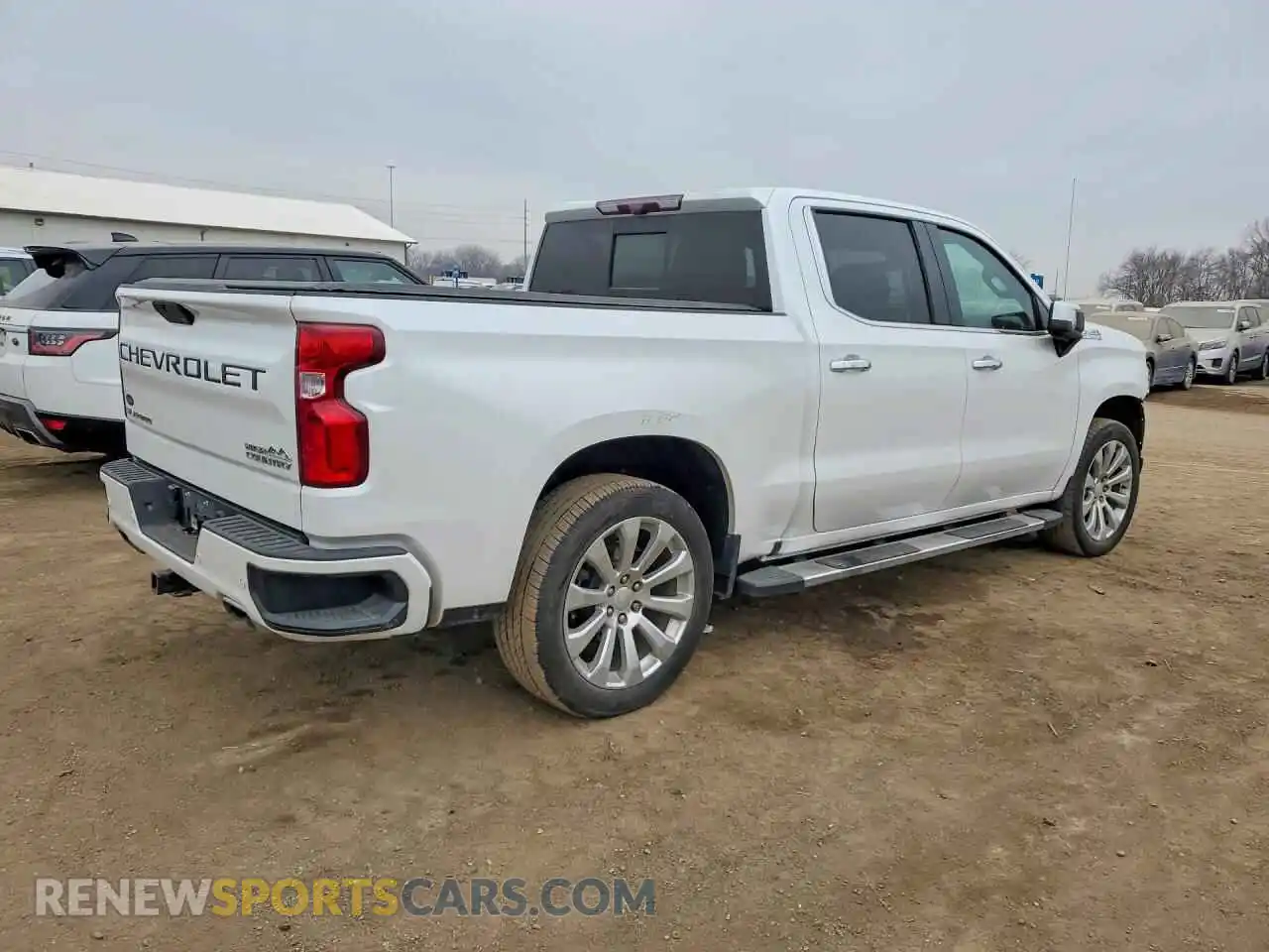 3 Photograph of a damaged car 1GCUYHEL4MZ353399 CHEVROLET SILVERADO 2021