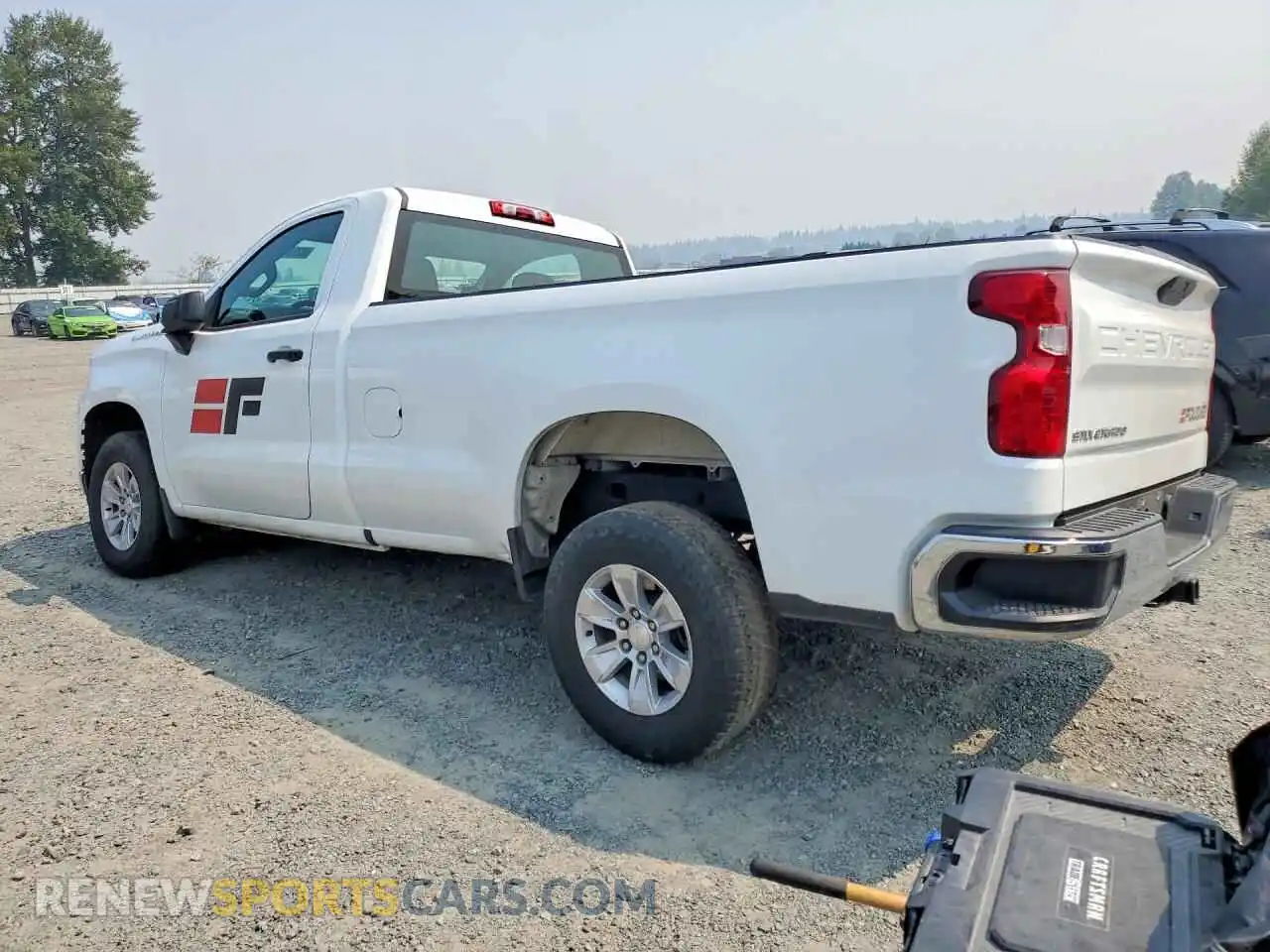 2 Photograph of a damaged car 3GCNWAEF3MG369217 CHEVROLET SILVERADO 2021