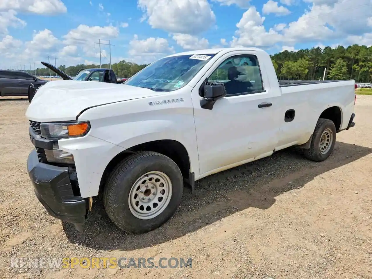 1 fotografías del automóvil dañado 3GCNWAEF4MG440196 CHEVROLET SILVERADO 2021