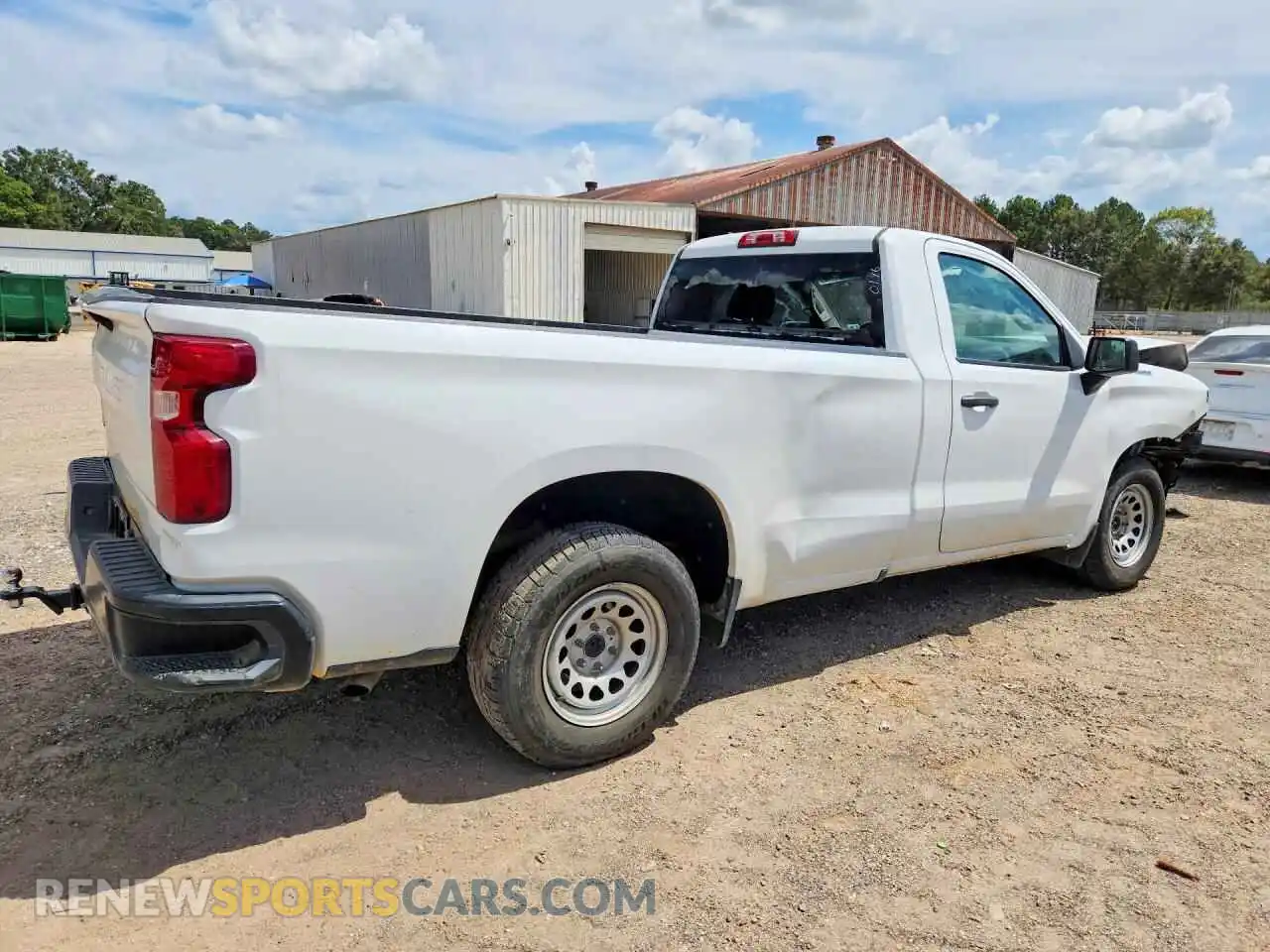3 fotografías del automóvil dañado 3GCNWAEF4MG440196 CHEVROLET SILVERADO 2021