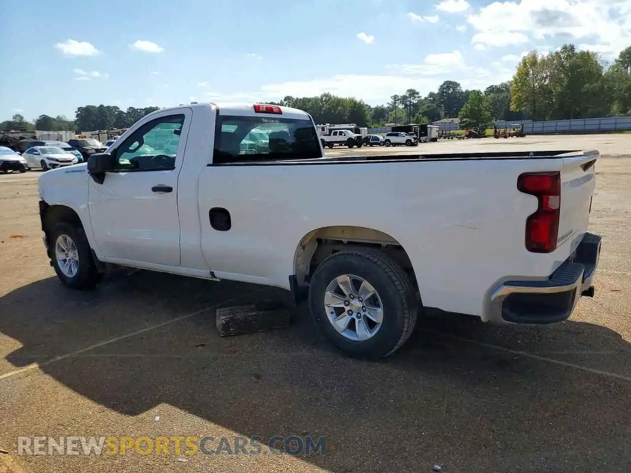2 Photograph of a damaged car 3GCNWAEF5MG327339 CHEVROLET SILVERADO 2021