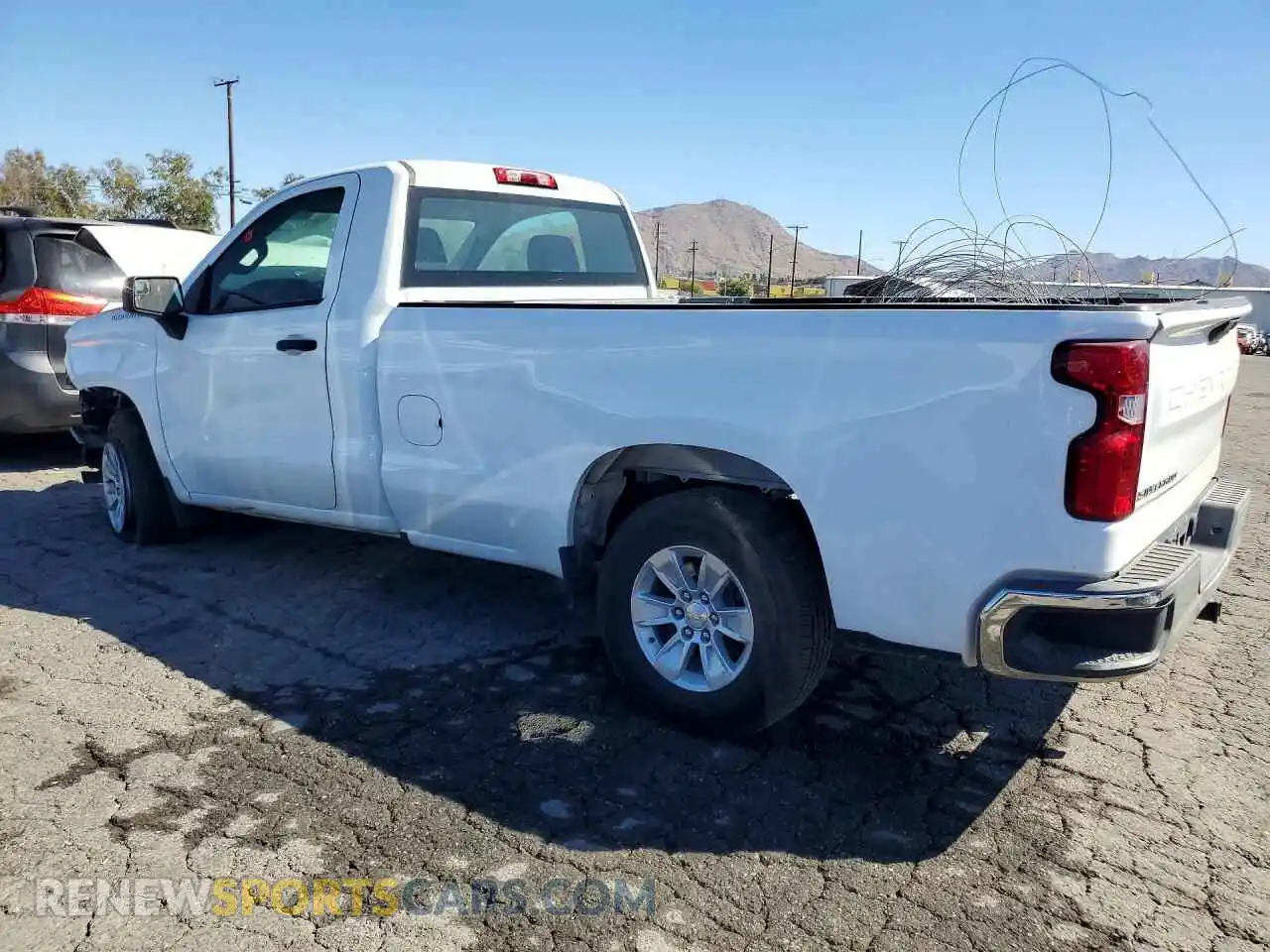 2 Фотография поврежденного автомобиля 3GCNWAEF9MG372493 CHEVROLET SILVERADO 2021