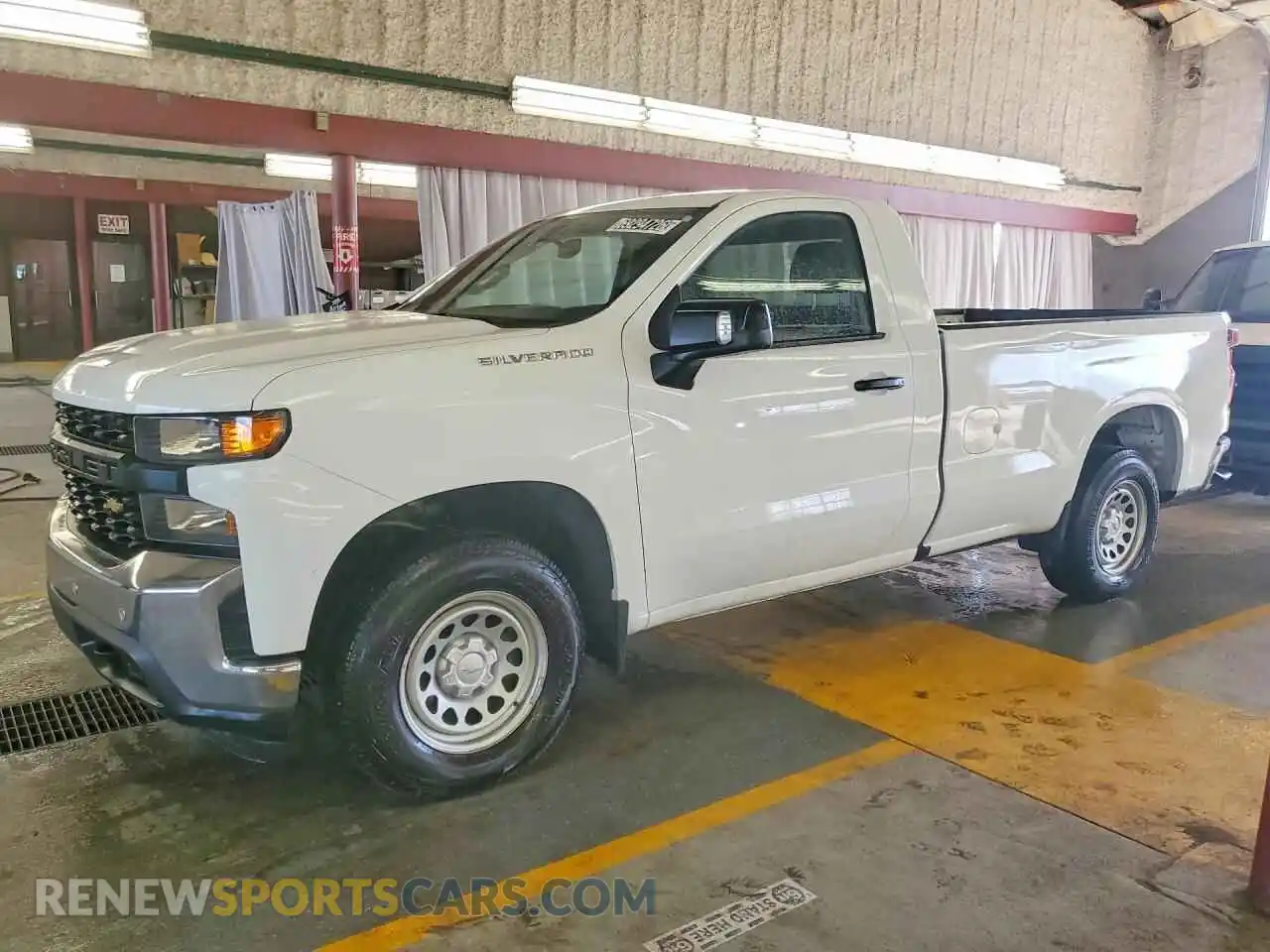 1 fotografías del automóvil dañado 3GCNWAEH6MG205946 CHEVROLET SILVERADO 2021