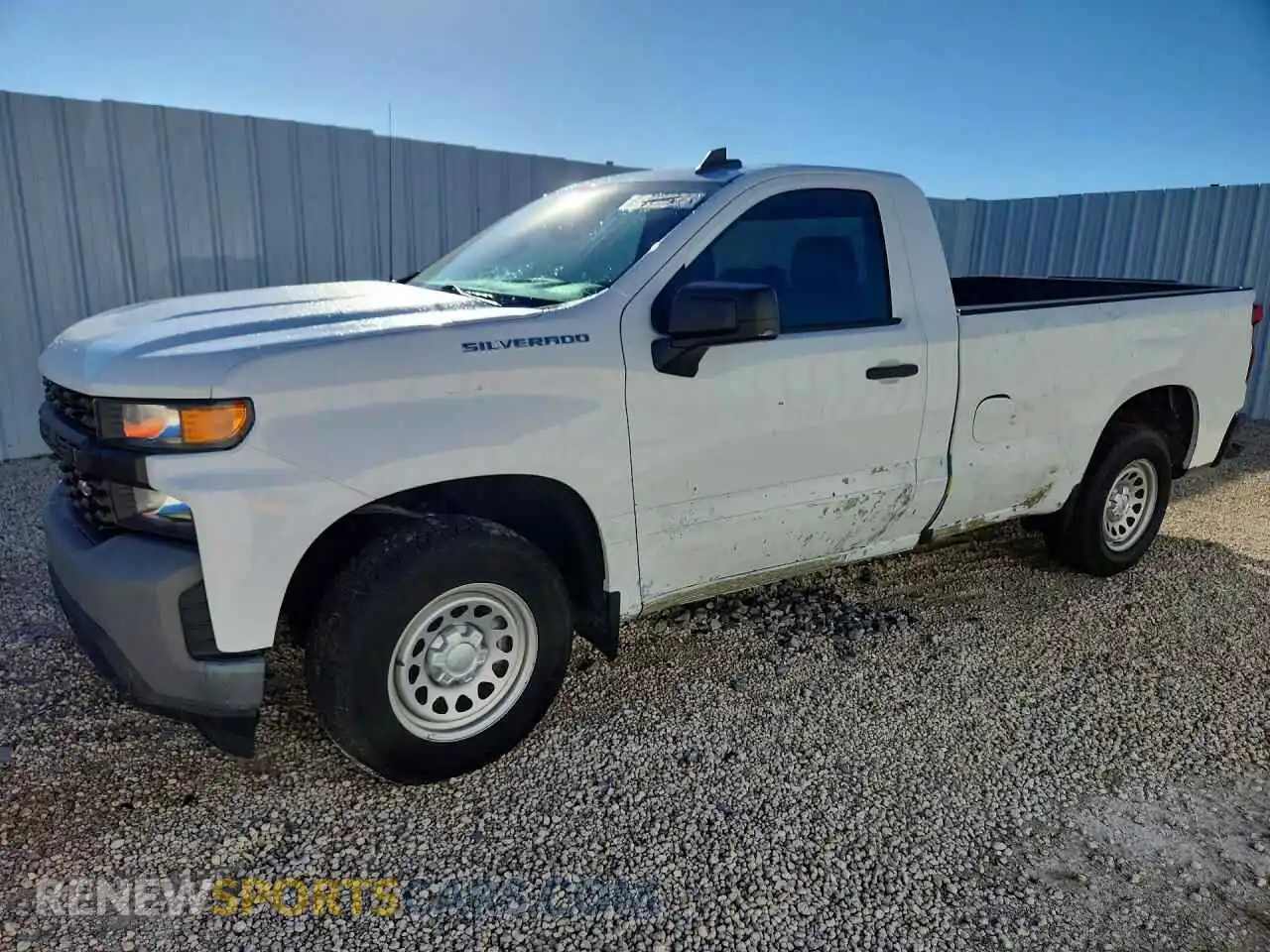 1 fotografías del automóvil dañado 3GCNWAEK2MG322208 CHEVROLET SILVERADO 2021