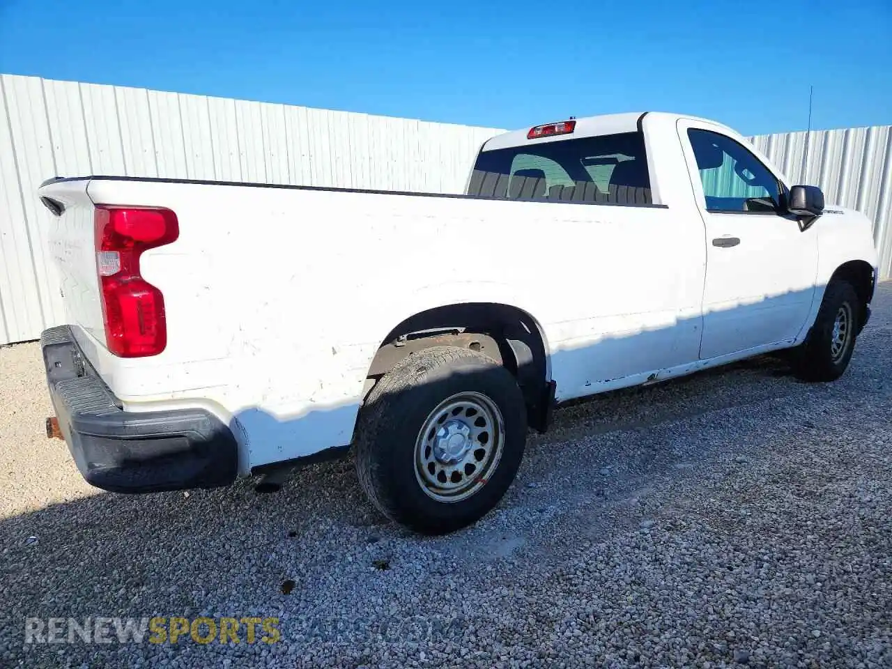 3 fotografías del automóvil dañado 3GCNWAEK2MG322208 CHEVROLET SILVERADO 2021