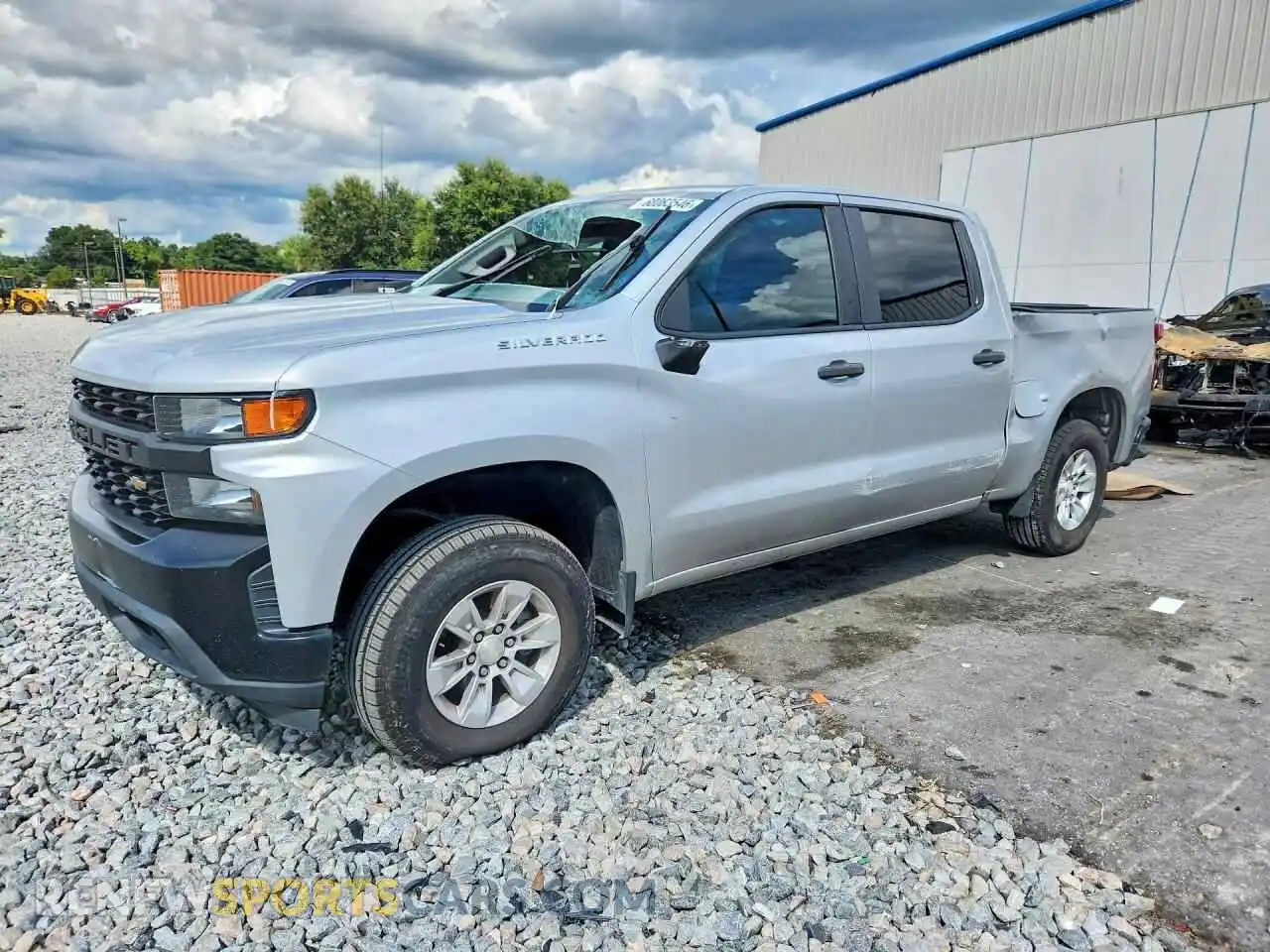 1 Фотография поврежденного автомобиля 3GCPWAEH7MG268935 CHEVROLET SILVERADO 2021