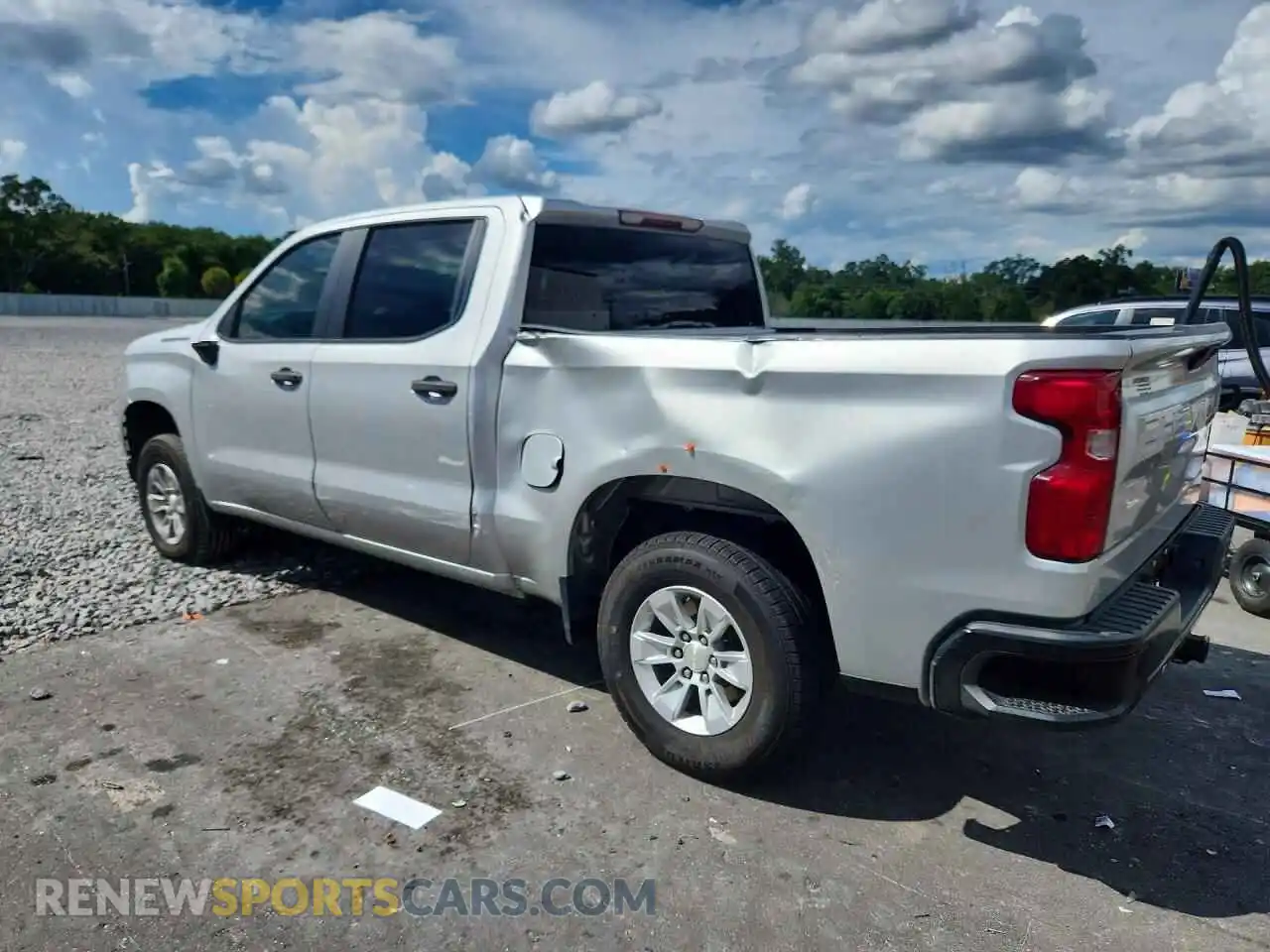 2 Фотография поврежденного автомобиля 3GCPWAEH7MG268935 CHEVROLET SILVERADO 2021