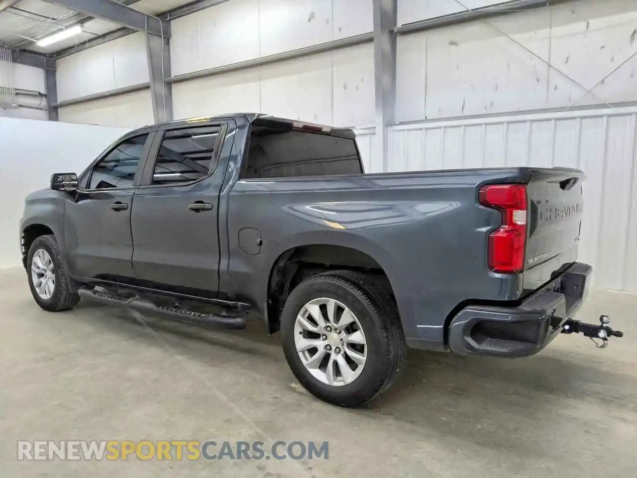 2 Photograph of a damaged car 3GCPWBEK3MG103675 CHEVROLET SILVERADO 2021