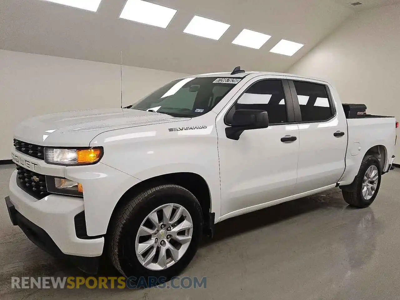 1 fotografías del automóvil dañado 3GCPWBEK3MG323642 CHEVROLET SILVERADO 2021