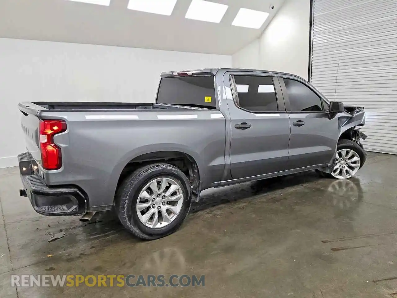 3 Фотография поврежденного автомобиля 3GCPWBEK6MG201776 CHEVROLET SILVERADO 2021
