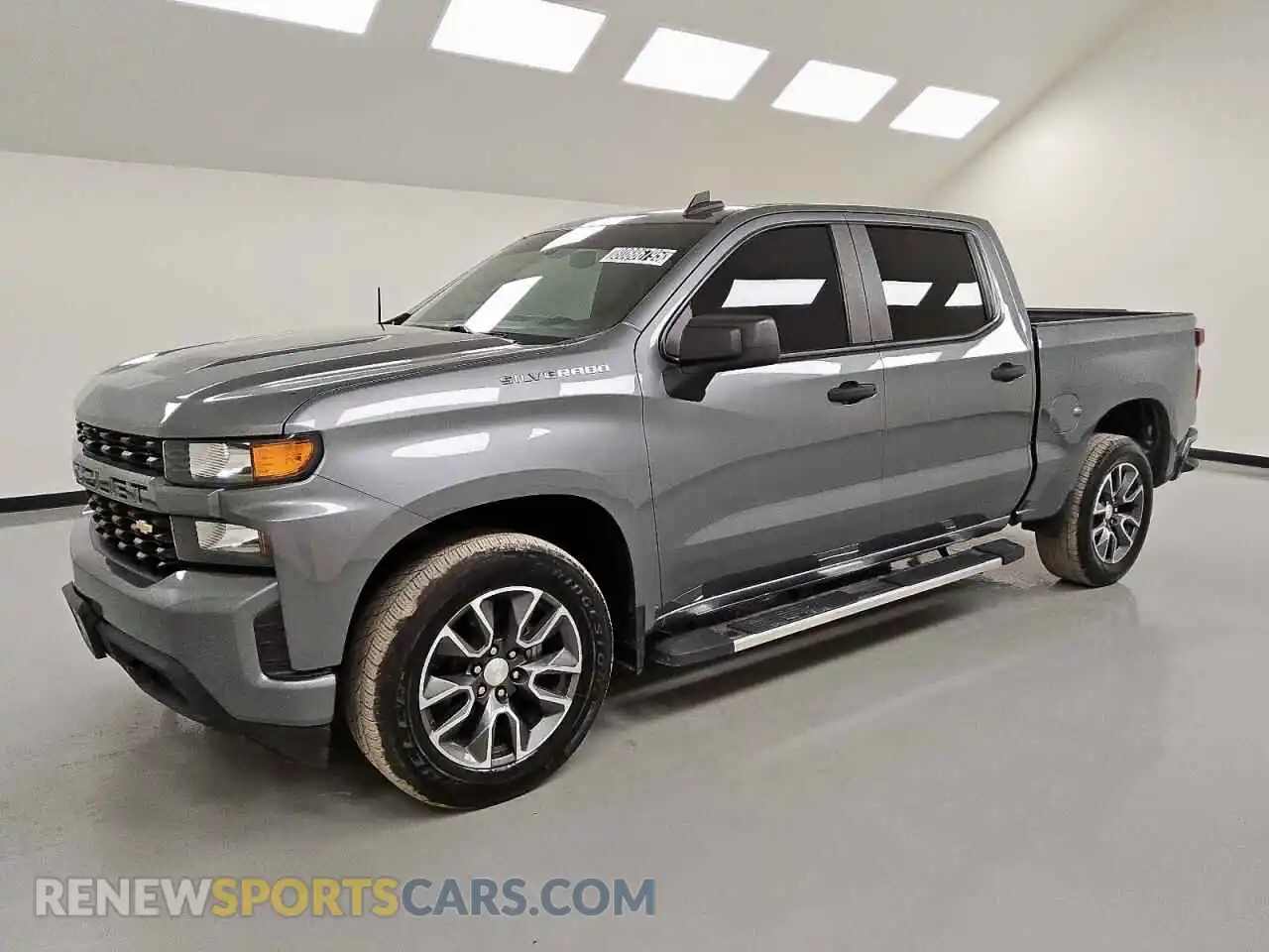 1 Photograph of a damaged car 3GCPWBEK8MG211449 CHEVROLET SILVERADO 2021
