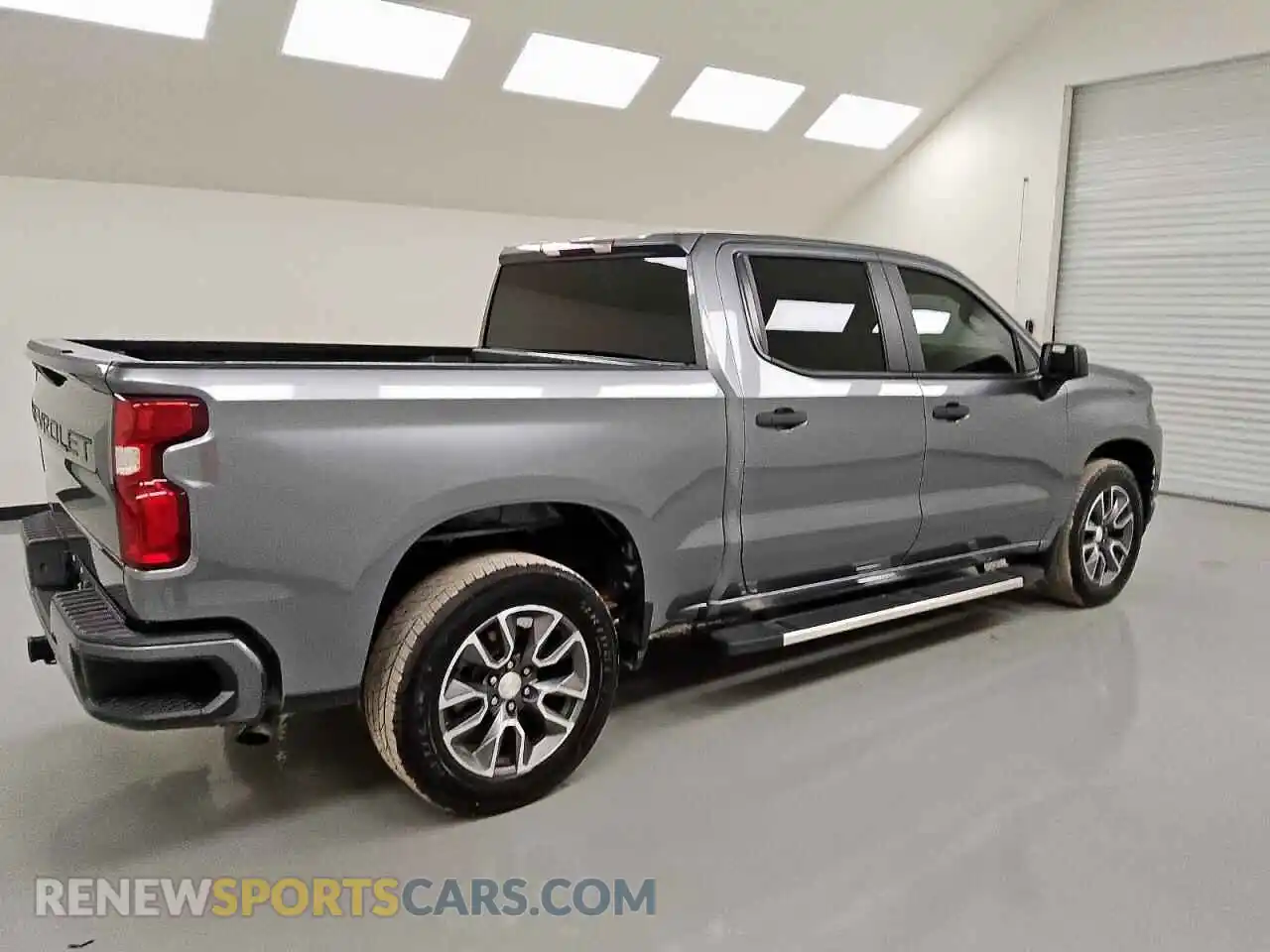 3 Photograph of a damaged car 3GCPWBEK8MG211449 CHEVROLET SILVERADO 2021