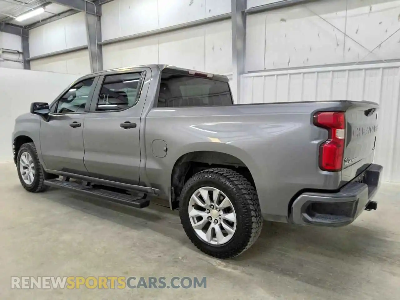 2 Photograph of a damaged car 3GCPWBEKXMG348635 CHEVROLET SILVERADO 2021