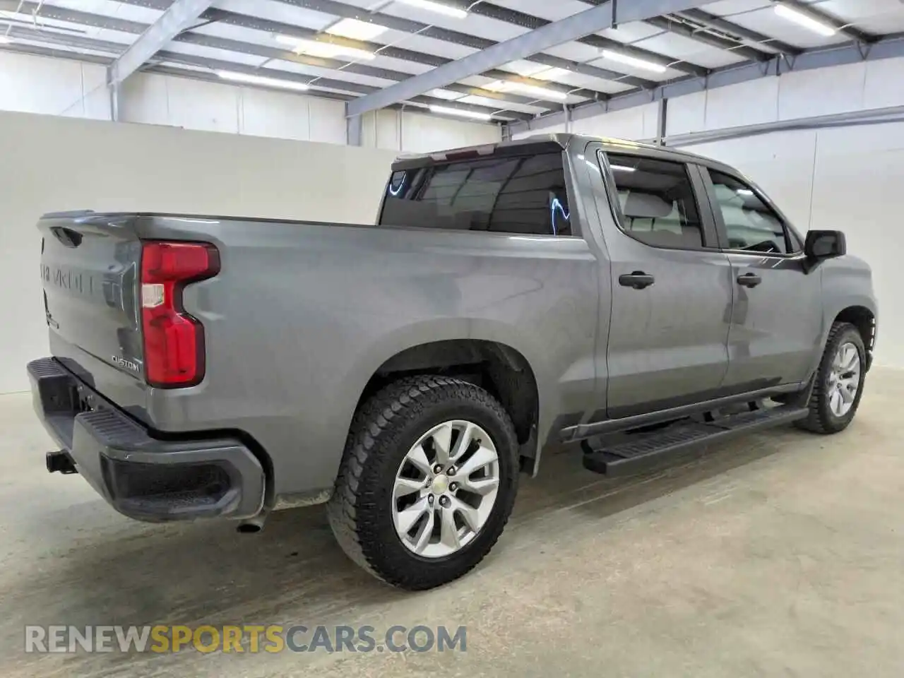 3 Photograph of a damaged car 3GCPWBEKXMG348635 CHEVROLET SILVERADO 2021