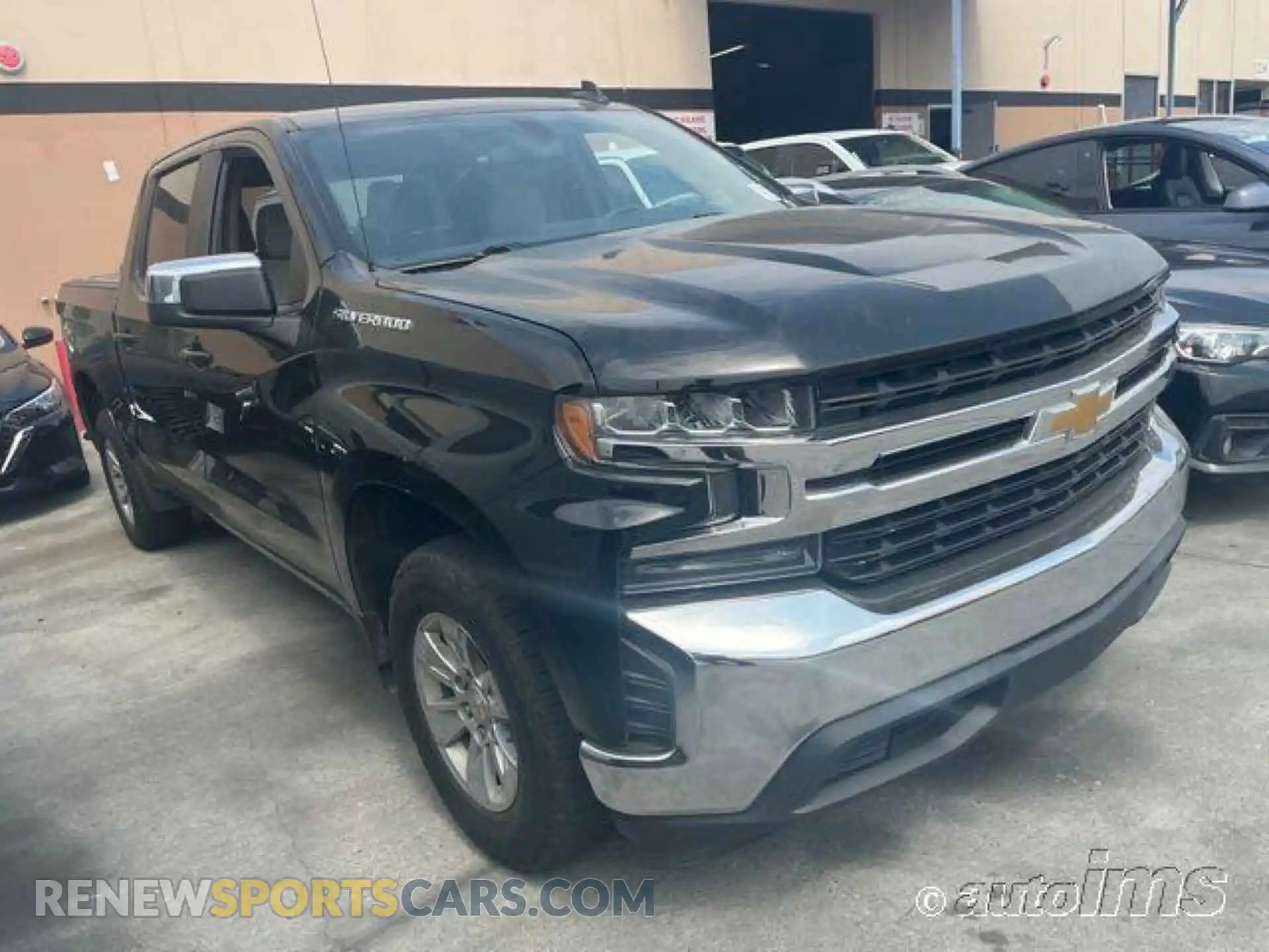 2 Photograph of a damaged car 3GCPWCED8MG394732 CHEVROLET SILVERADO 2021