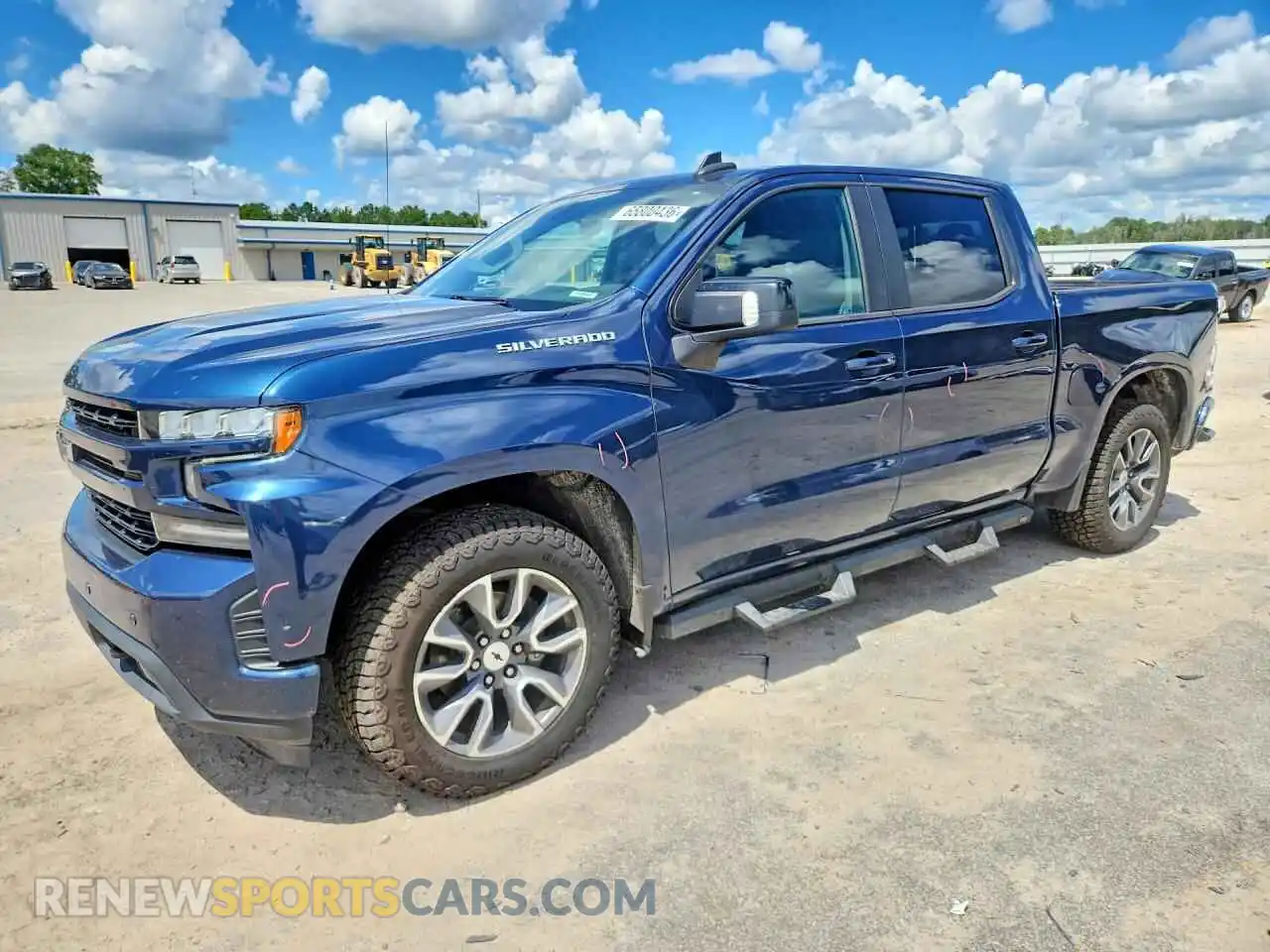 1 Фотография поврежденного автомобиля 3GCPWDED7MG123523 CHEVROLET SILVERADO 2021
