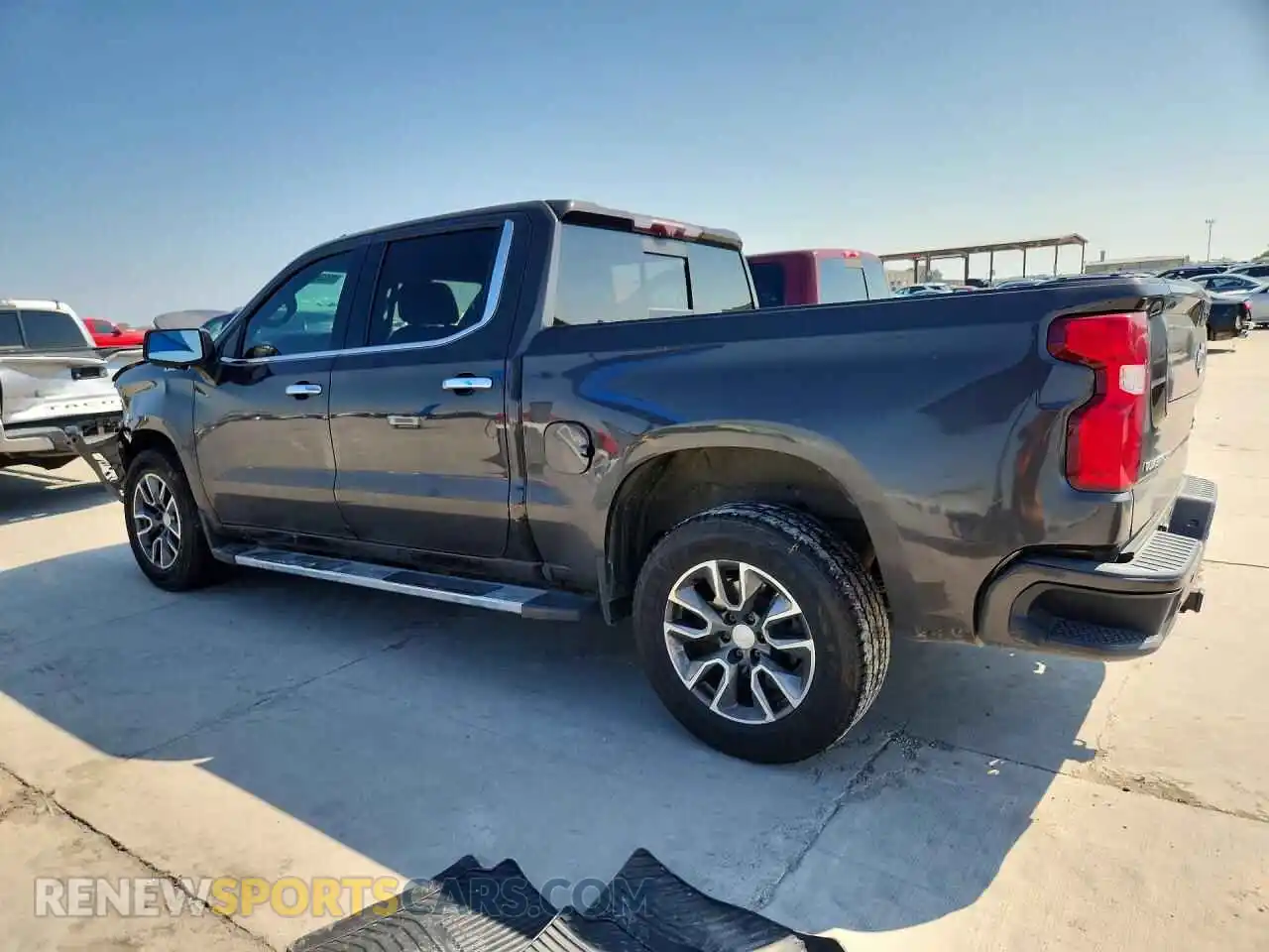 2 Photograph of a damaged car 3GCPWFED3MG296600 CHEVROLET SILVERADO 2021
