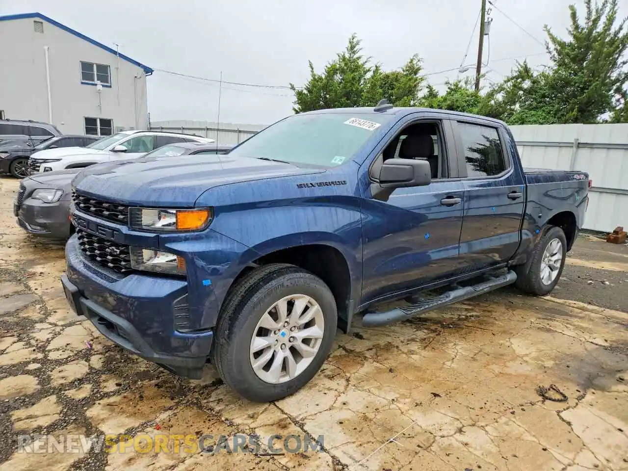 1 fotografías del automóvil dañado 3GCPYBEK0MG408836 CHEVROLET SILVERADO 2021