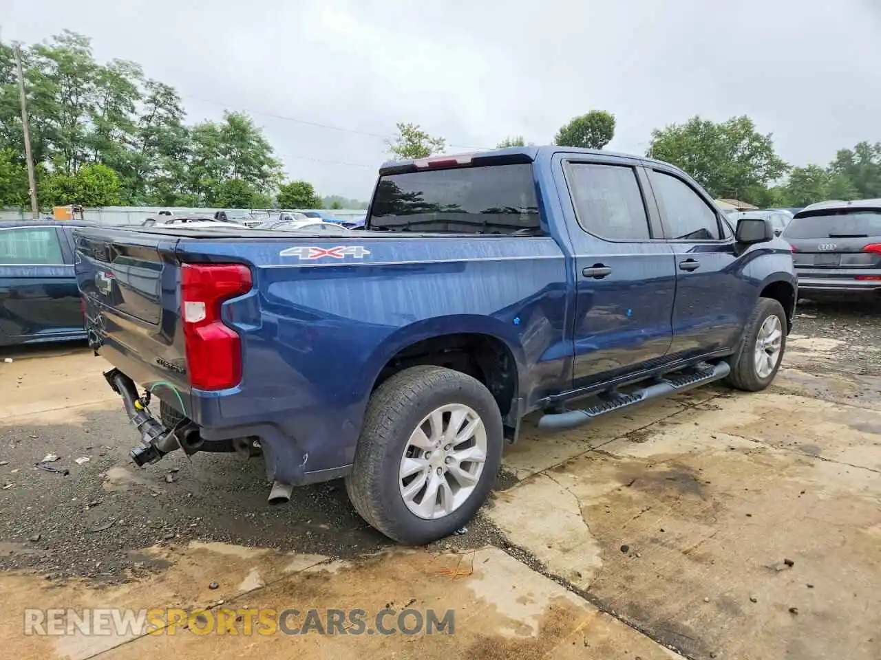 3 fotografías del automóvil dañado 3GCPYBEK0MG408836 CHEVROLET SILVERADO 2021