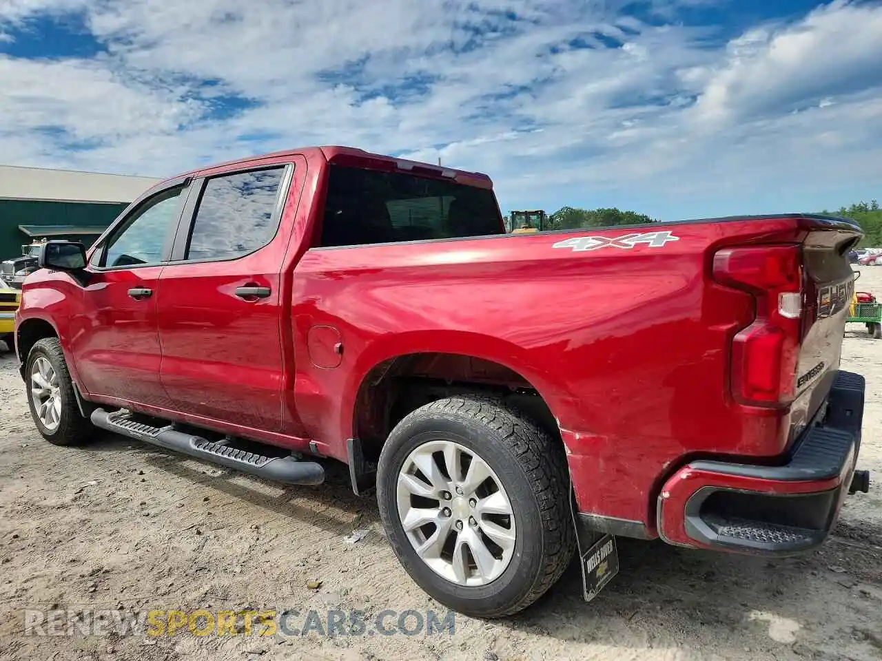 2 Photograph of a damaged car 3GCPYBEK1MG423300 CHEVROLET SILVERADO 2021