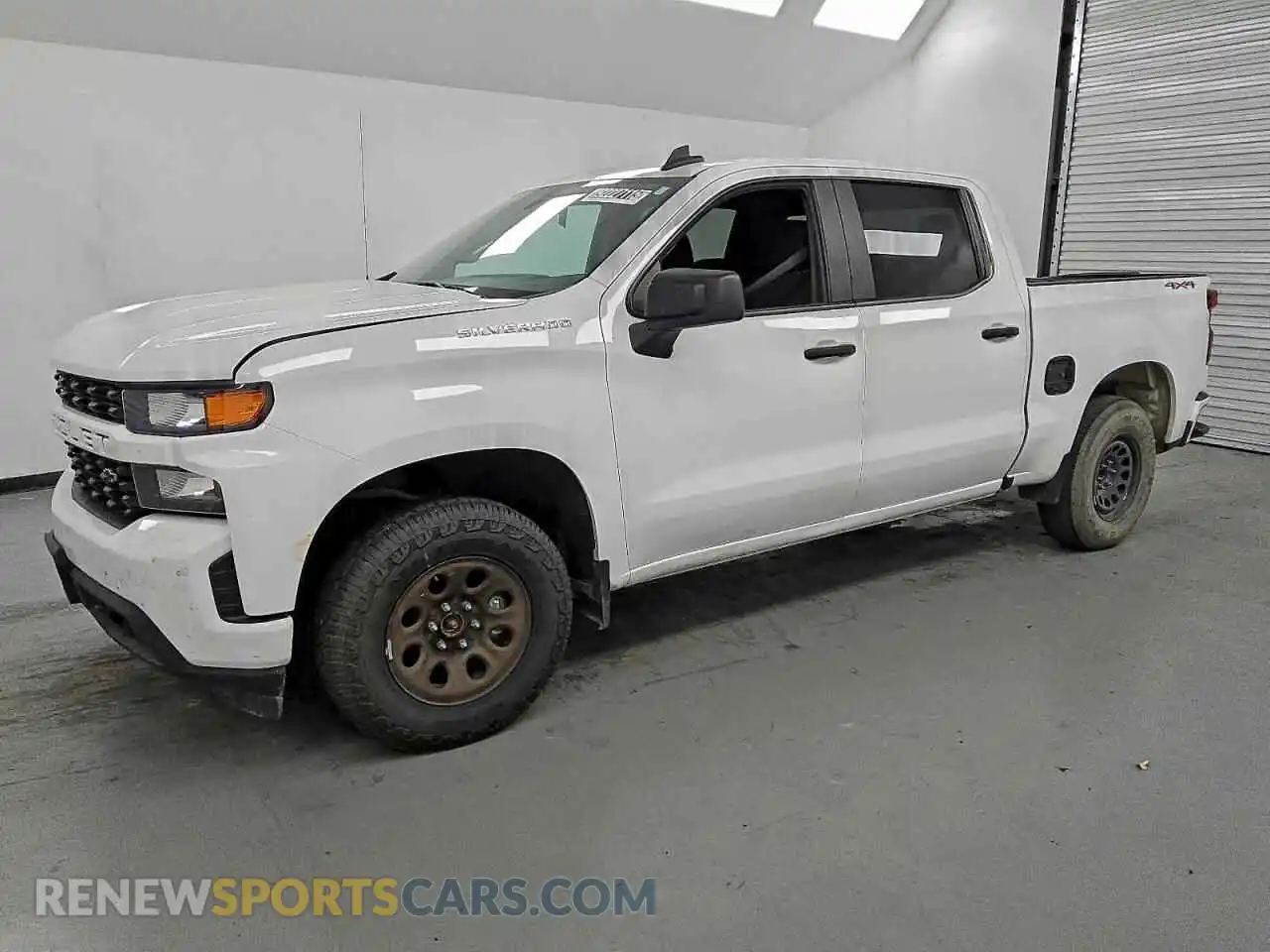 1 Photograph of a damaged car 3GCPYBEK2MG248622 CHEVROLET SILVERADO 2021