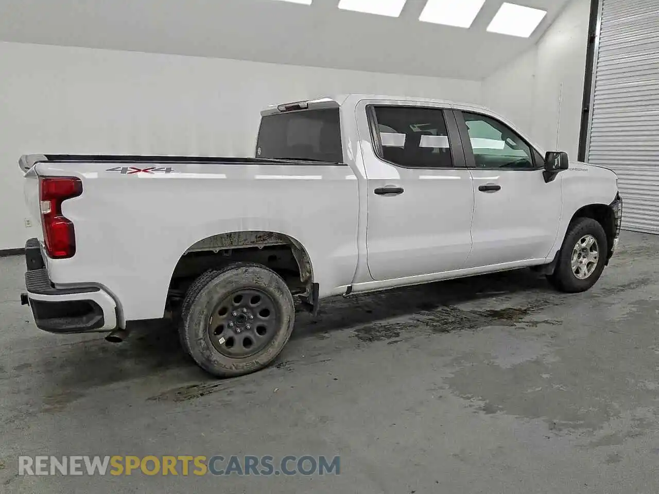 3 Photograph of a damaged car 3GCPYBEK2MG248622 CHEVROLET SILVERADO 2021