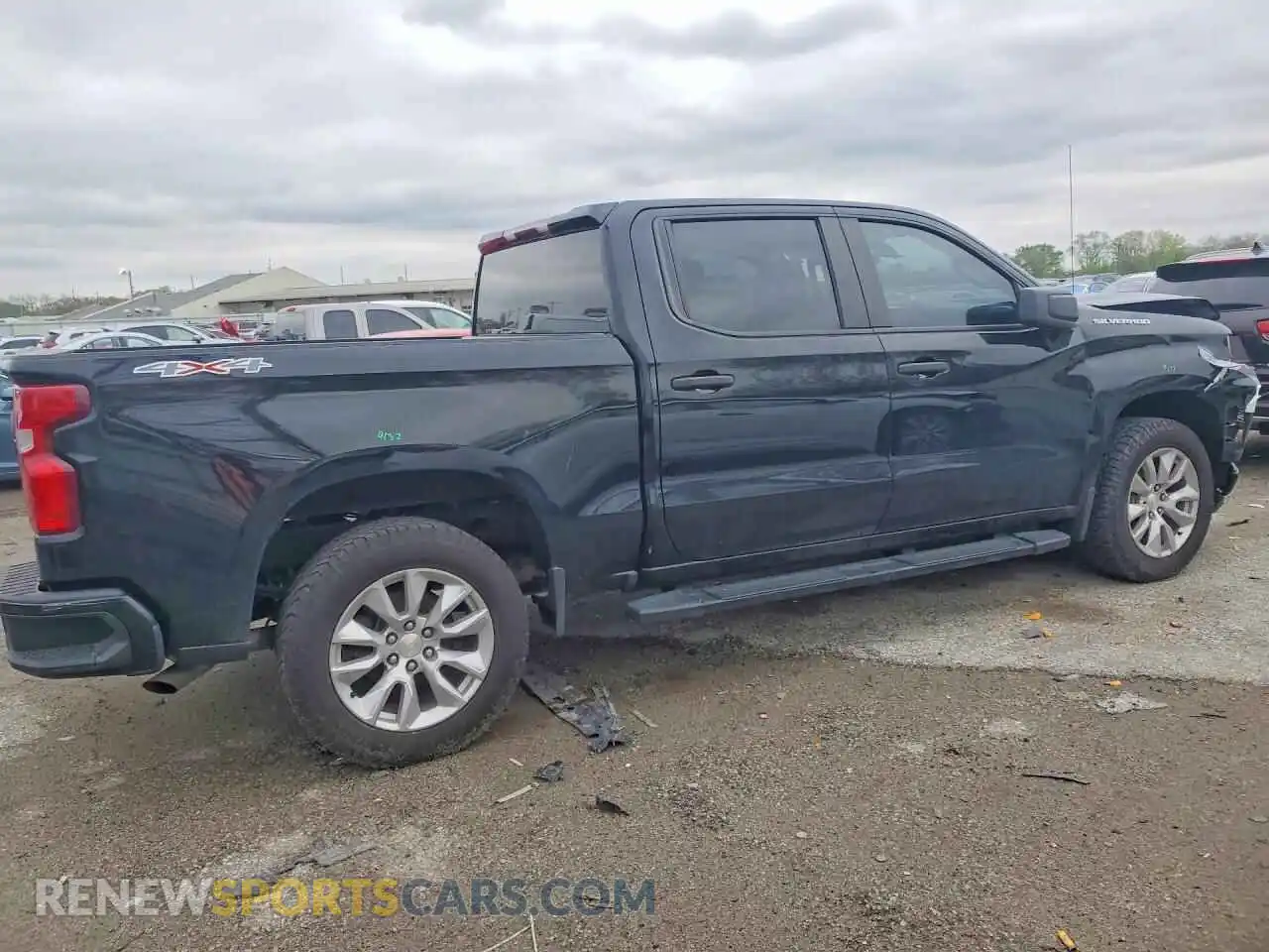 3 Photograph of a damaged car 3GCPYBEK2MG403105 CHEVROLET SILVERADO 2021