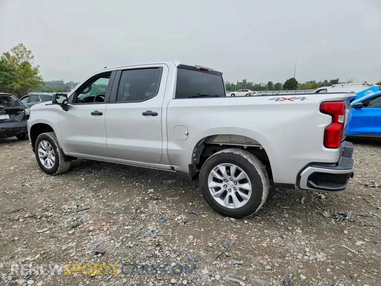 2 Фотография поврежденного автомобиля 3GCPYBEK3MG163529 CHEVROLET SILVERADO 2021