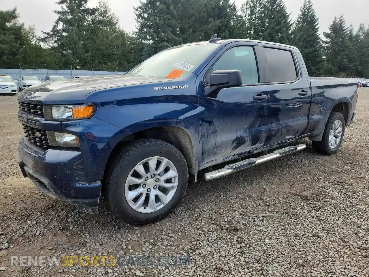 1 Фотография поврежденного автомобиля 3GCPYBEK4MG136484 CHEVROLET SILVERADO 2021
