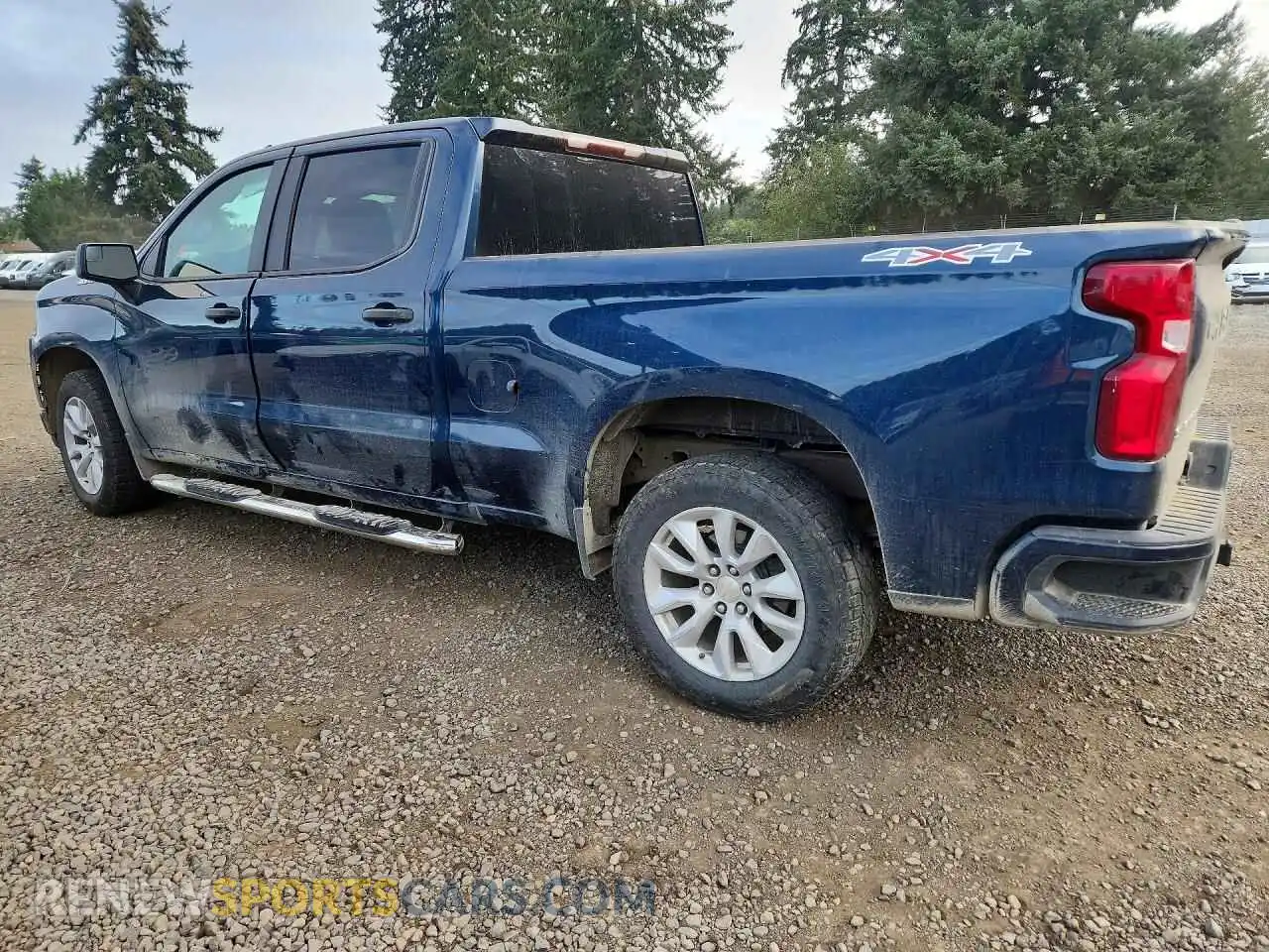 2 Фотография поврежденного автомобиля 3GCPYBEK4MG136484 CHEVROLET SILVERADO 2021