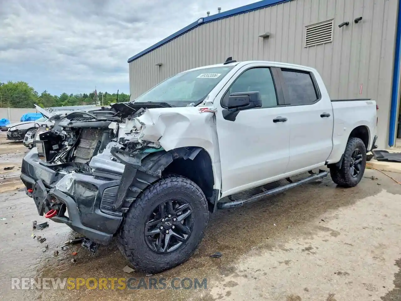 1 fotografías del automóvil dañado 3GCPYFED1MG368727 CHEVROLET SILVERADO 2021