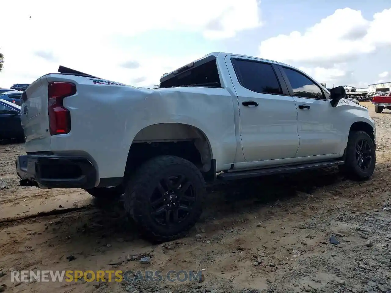 3 Фотография поврежденного автомобиля 3GCPYFEDXMG374056 CHEVROLET SILVERADO 2021
