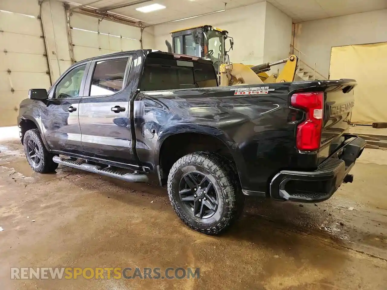 2 Photograph of a damaged car 3GCPYFELXMG154360 CHEVROLET SILVERADO 2021