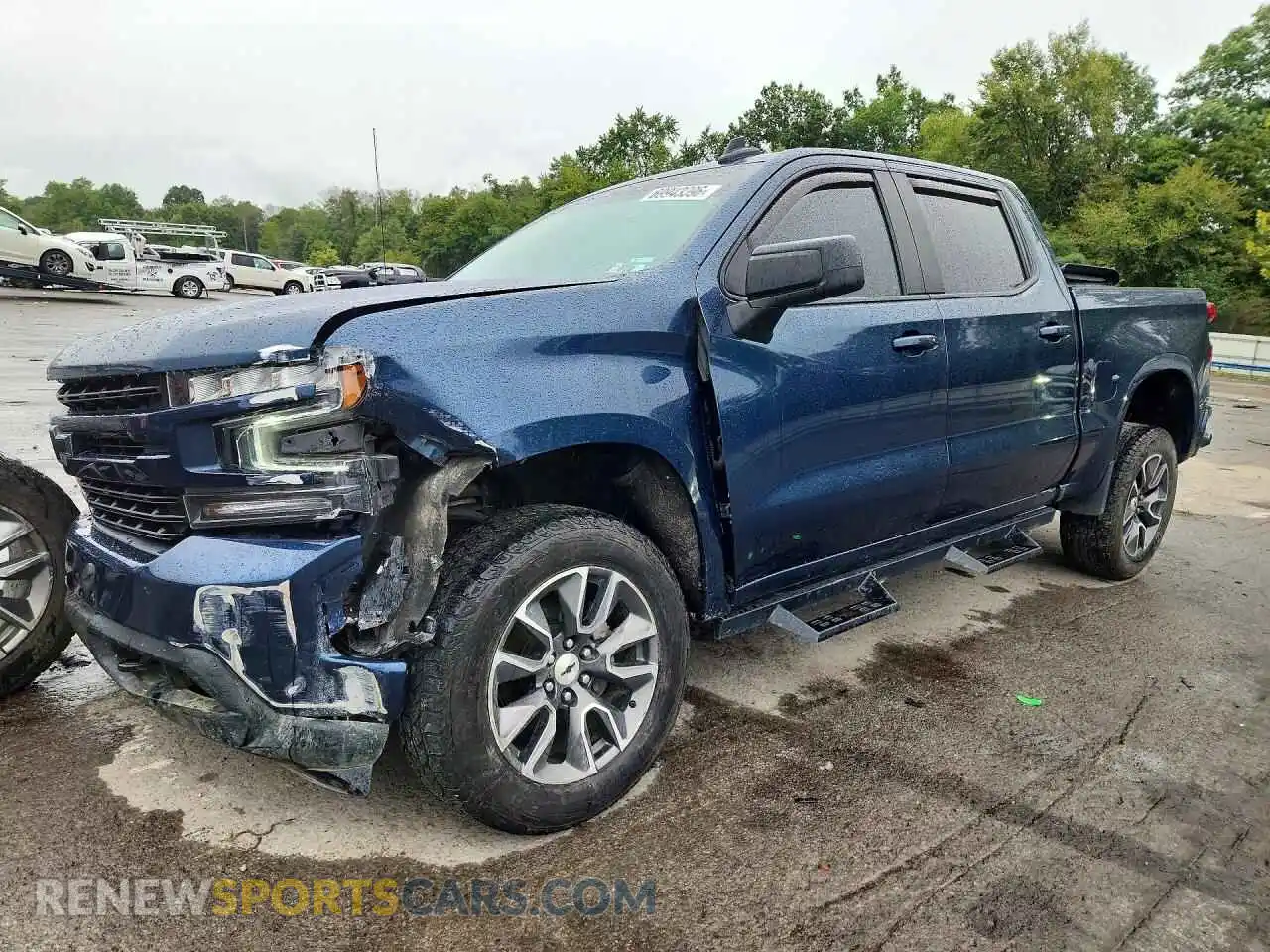 1 fotografías del automóvil dañado 3GCUYEED0MG223563 CHEVROLET SILVERADO 2021