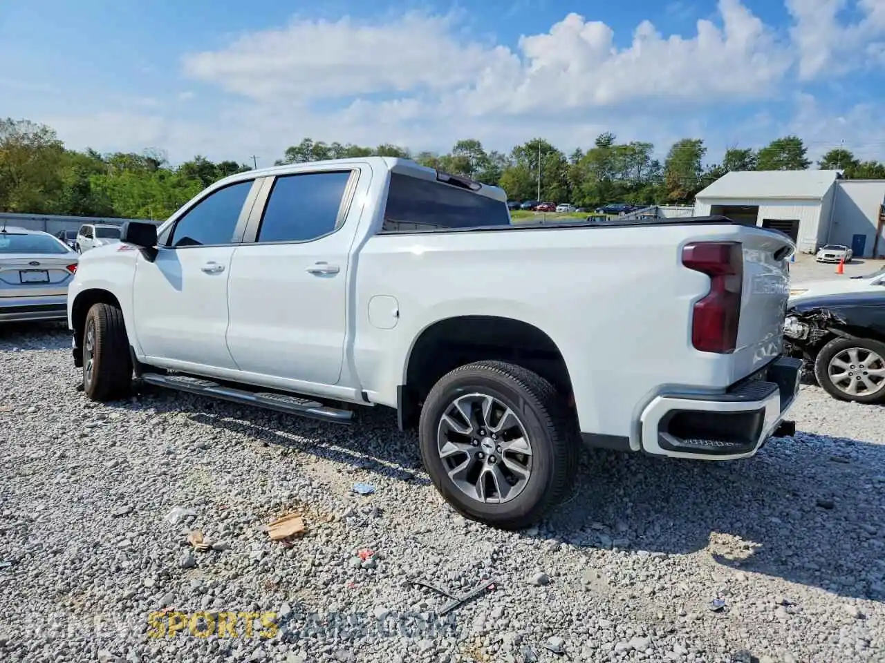 2 Фотография поврежденного автомобиля 3GCUYEED0MG476110 CHEVROLET SILVERADO 2021