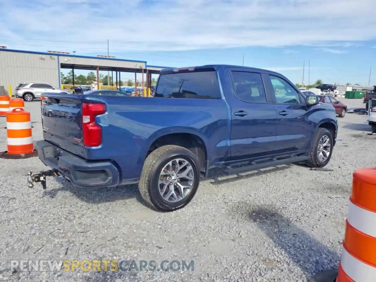 3 Photograph of a damaged car 3GCUYEED5MG154319 CHEVROLET SILVERADO 2021