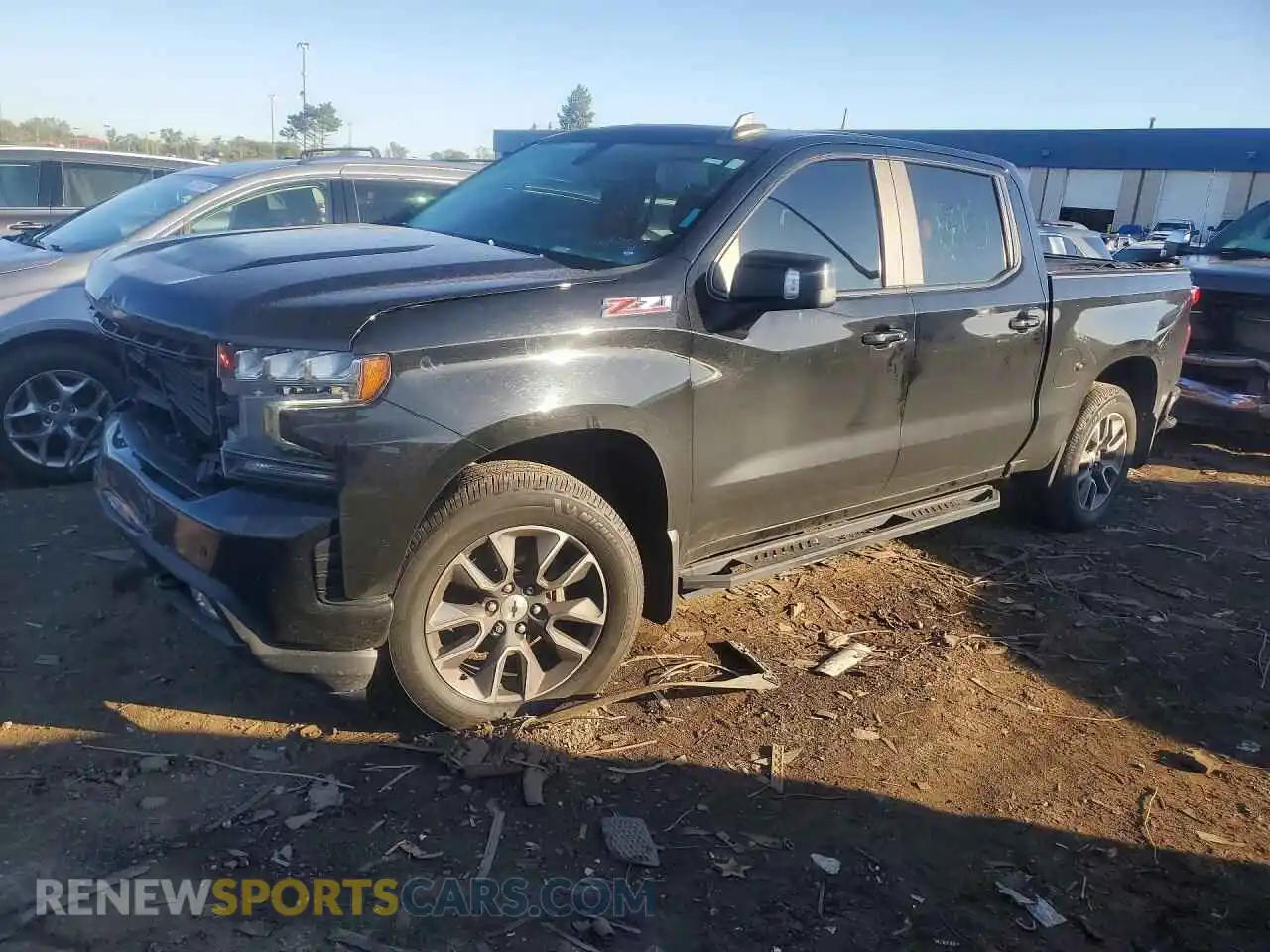 1 Photograph of a damaged car 3GCUYEED7MG245205 CHEVROLET SILVERADO 2021