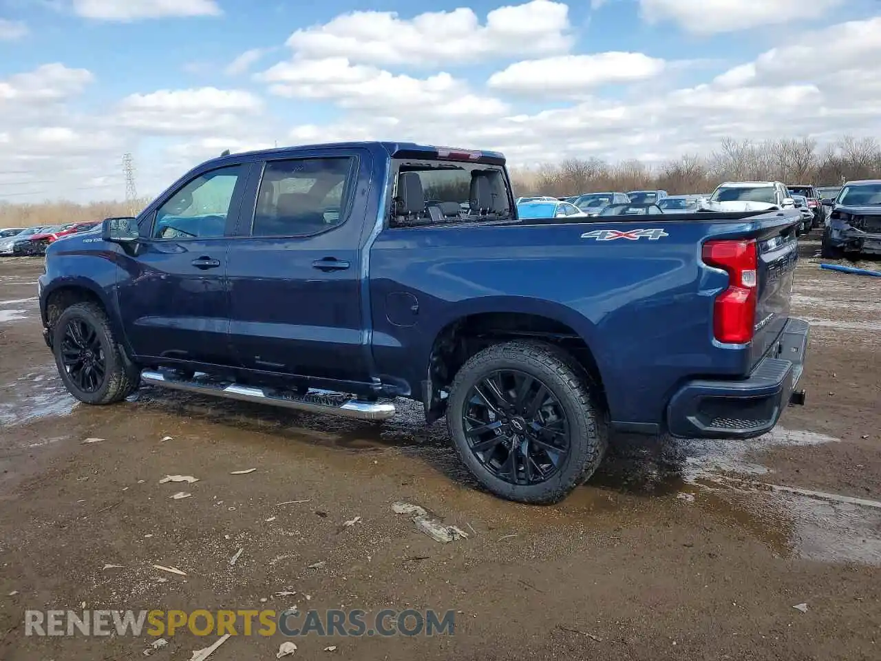2 Photograph of a damaged car 3GCUYEET5MG136264 CHEVROLET SILVERADO 2021