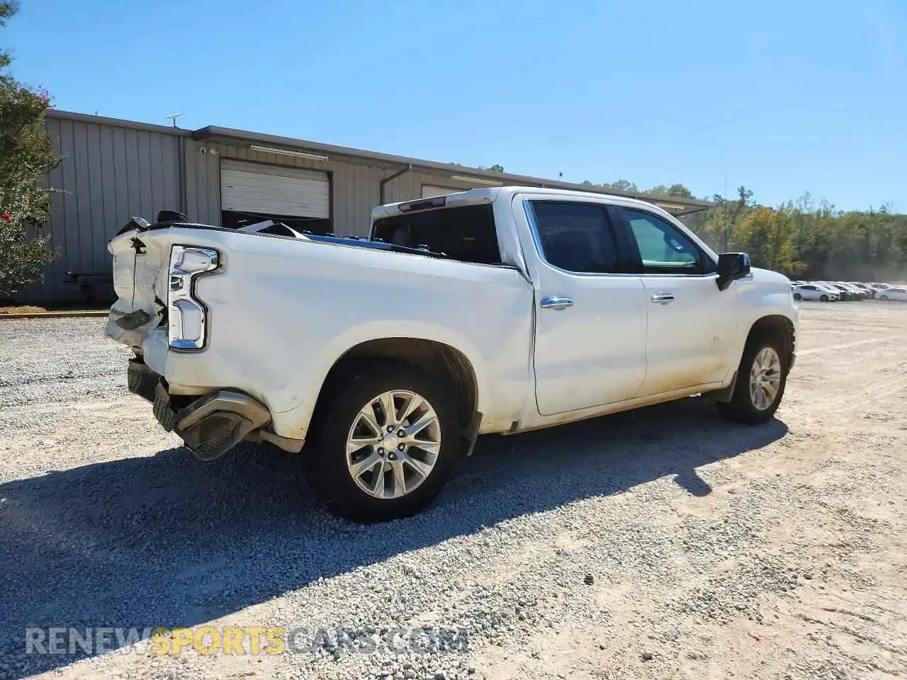 3 Photograph of a damaged car 3GCUYGED4MG311219 CHEVROLET SILVERADO 2021