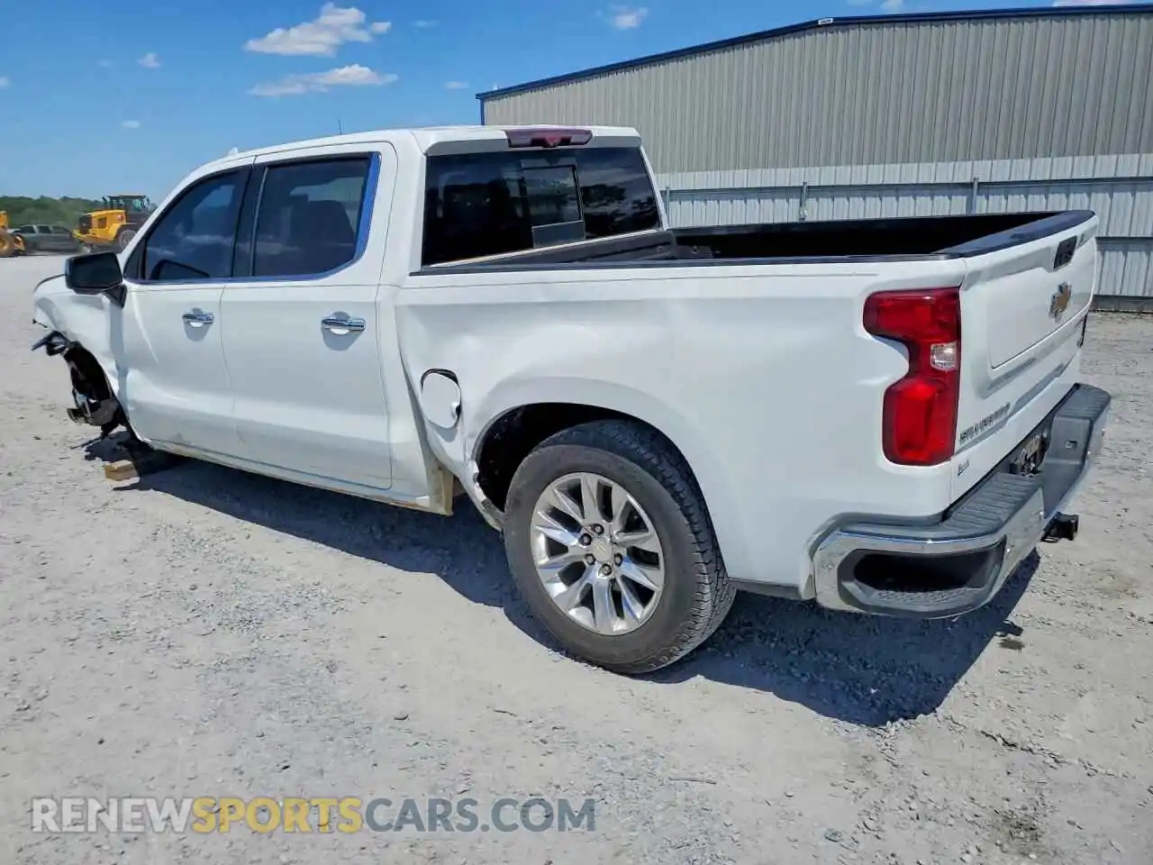2 Photograph of a damaged car 3GCUYGED5MG302545 CHEVROLET SILVERADO 2021