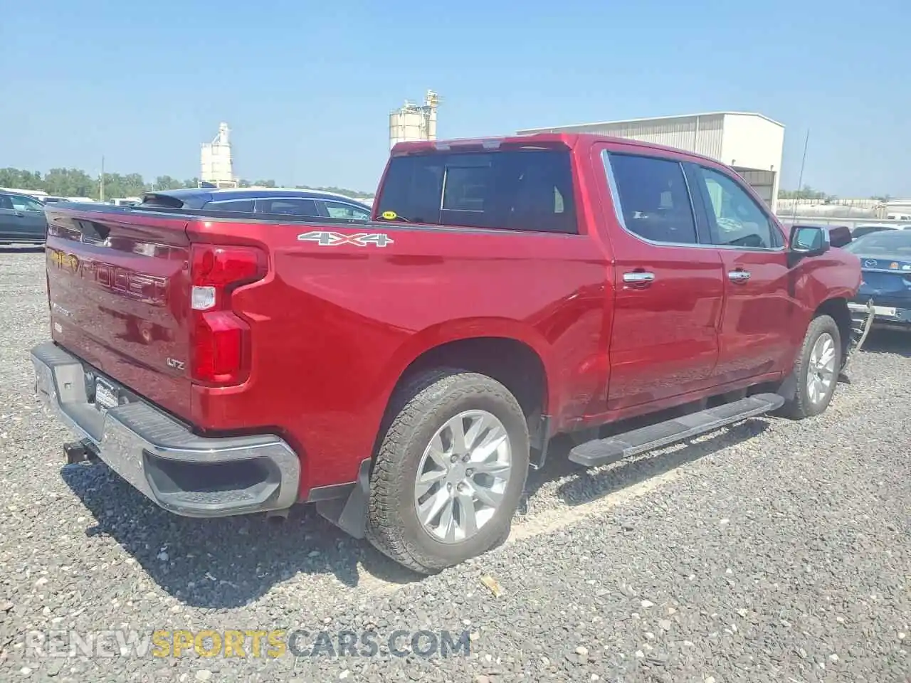 3 Photograph of a damaged car 3GCUYGED7MG279415 CHEVROLET SILVERADO 2021