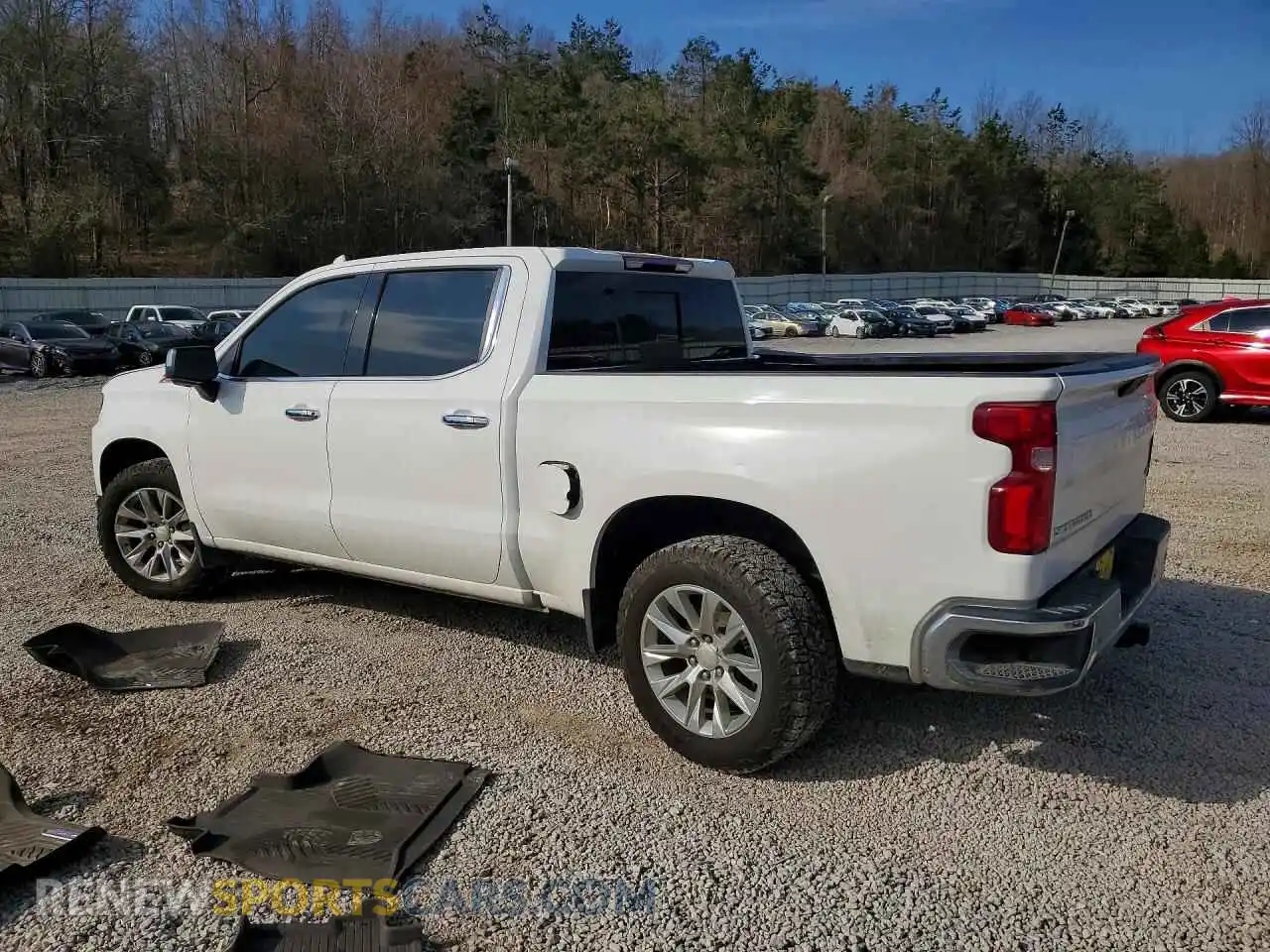 2 Photograph of a damaged car 3GCUYGEL1MG139173 CHEVROLET SILVERADO 2021