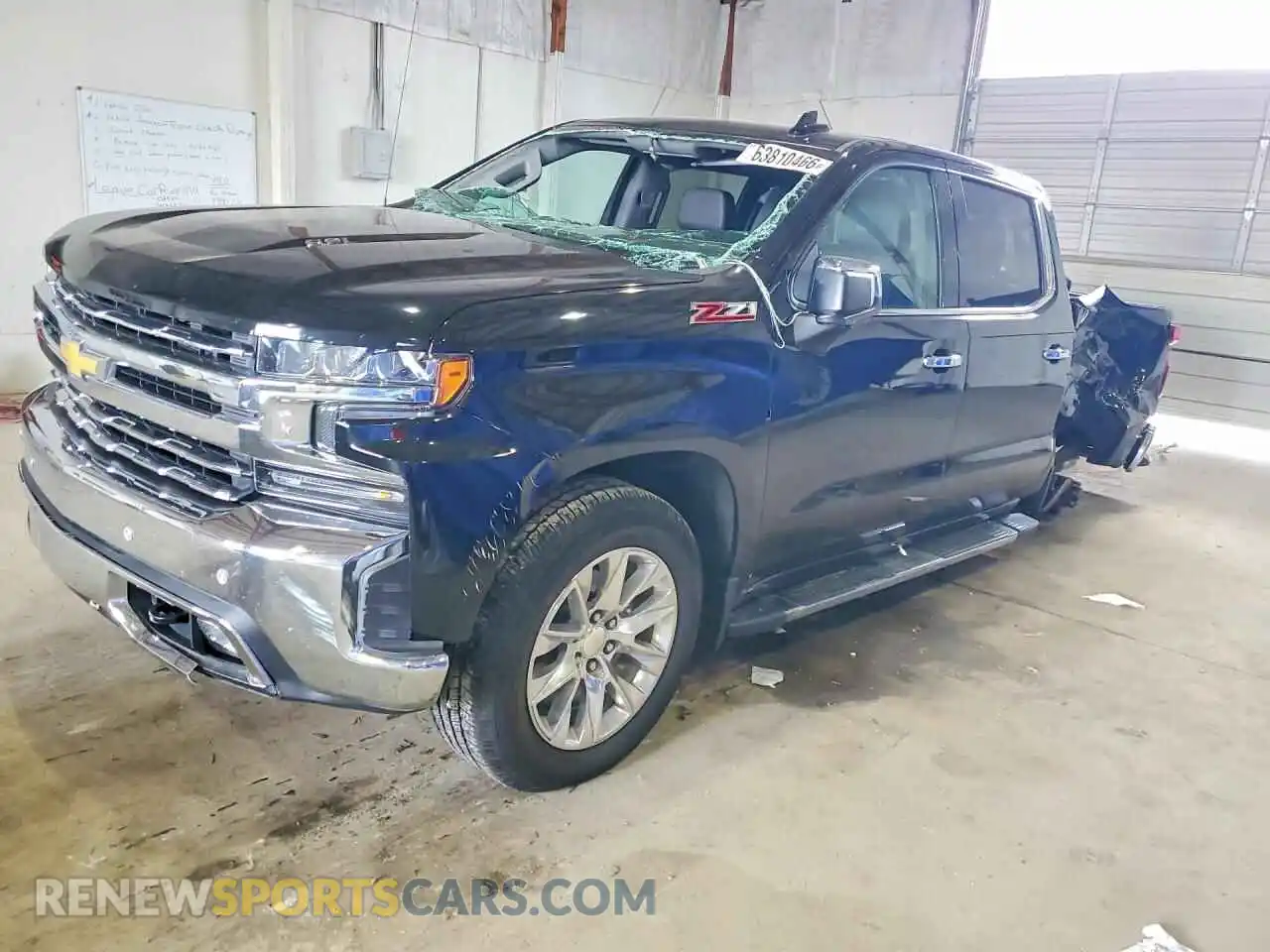 1 fotografías del automóvil dañado 3GCUYGEL8MG280970 CHEVROLET SILVERADO 2021