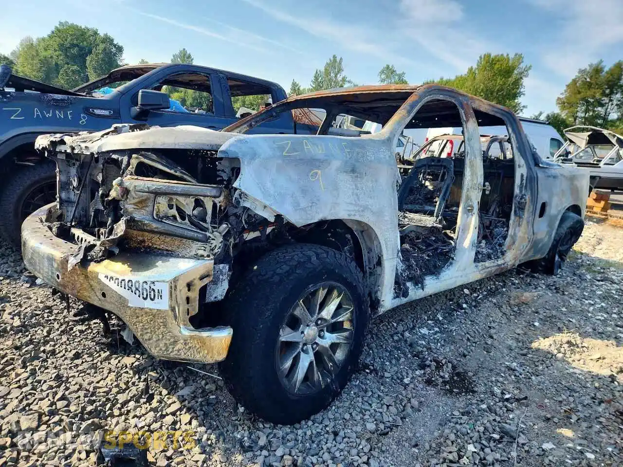1 Photograph of a damaged car 3GCUYGET6MG207015 CHEVROLET SILVERADO 2021