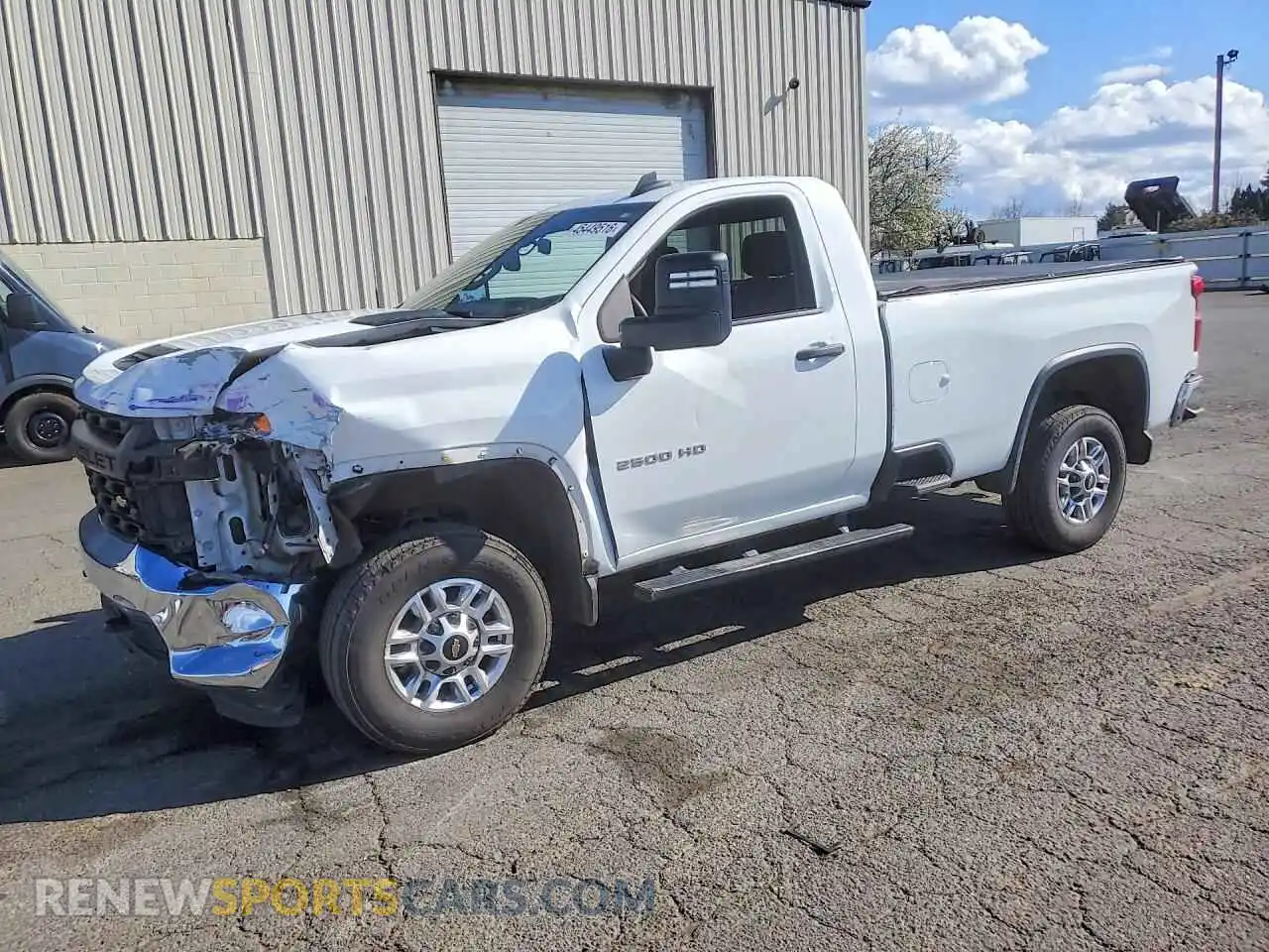 1 Photograph of a damaged car 1GC0WLE71NF171110 CHEVROLET SILVERADO 2022