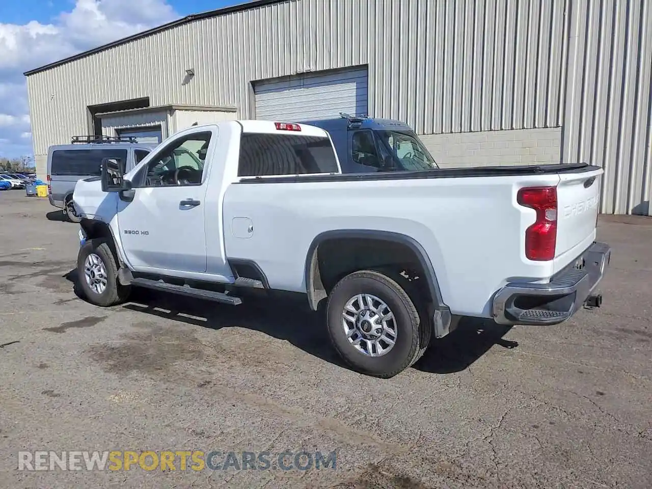 2 Photograph of a damaged car 1GC0WLE71NF171110 CHEVROLET SILVERADO 2022